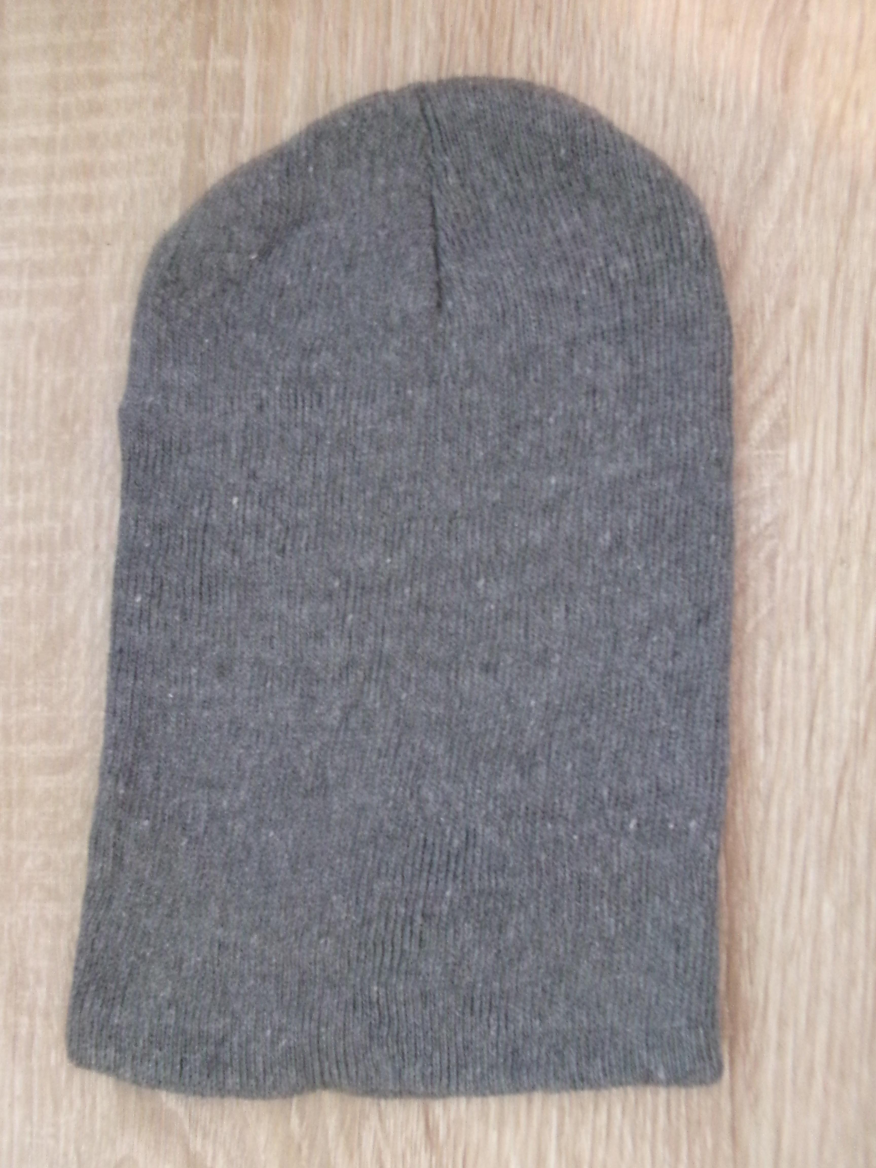 troc de troc bonnet tricoté d'hiver unisexe gris image 1