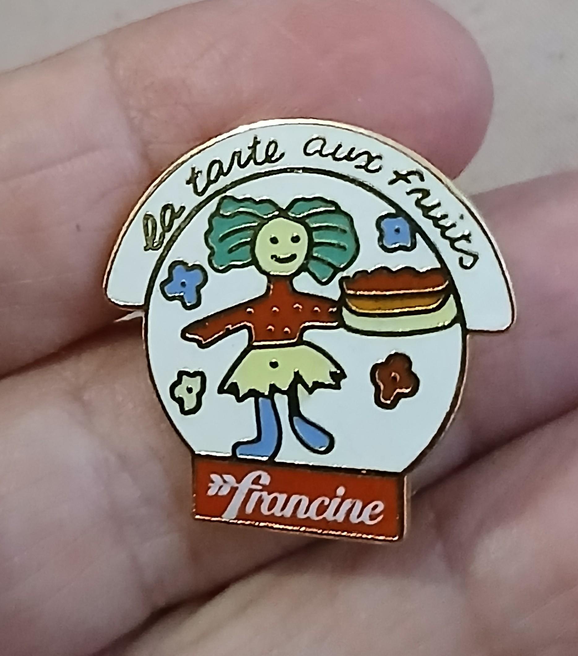 troc de troc pins ' la tarte aux fruits '  " francine " image 0