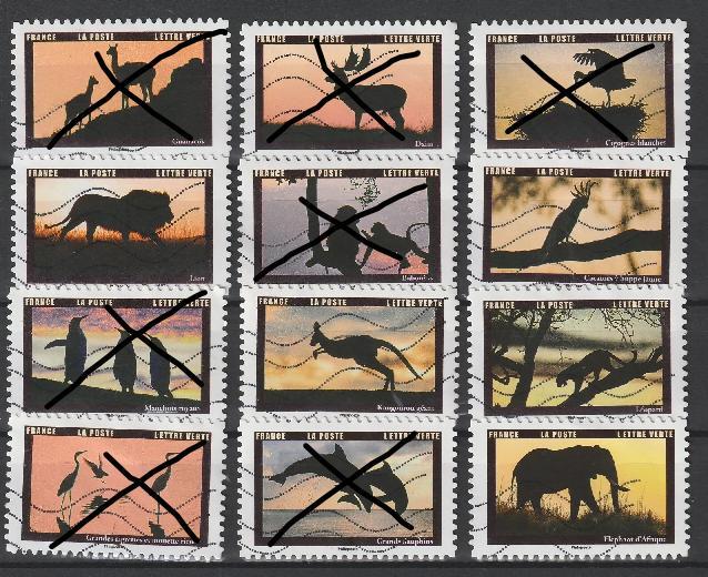 troc de troc attribué rompu de série animaux crépuscule 2022 - 5/12 image 0