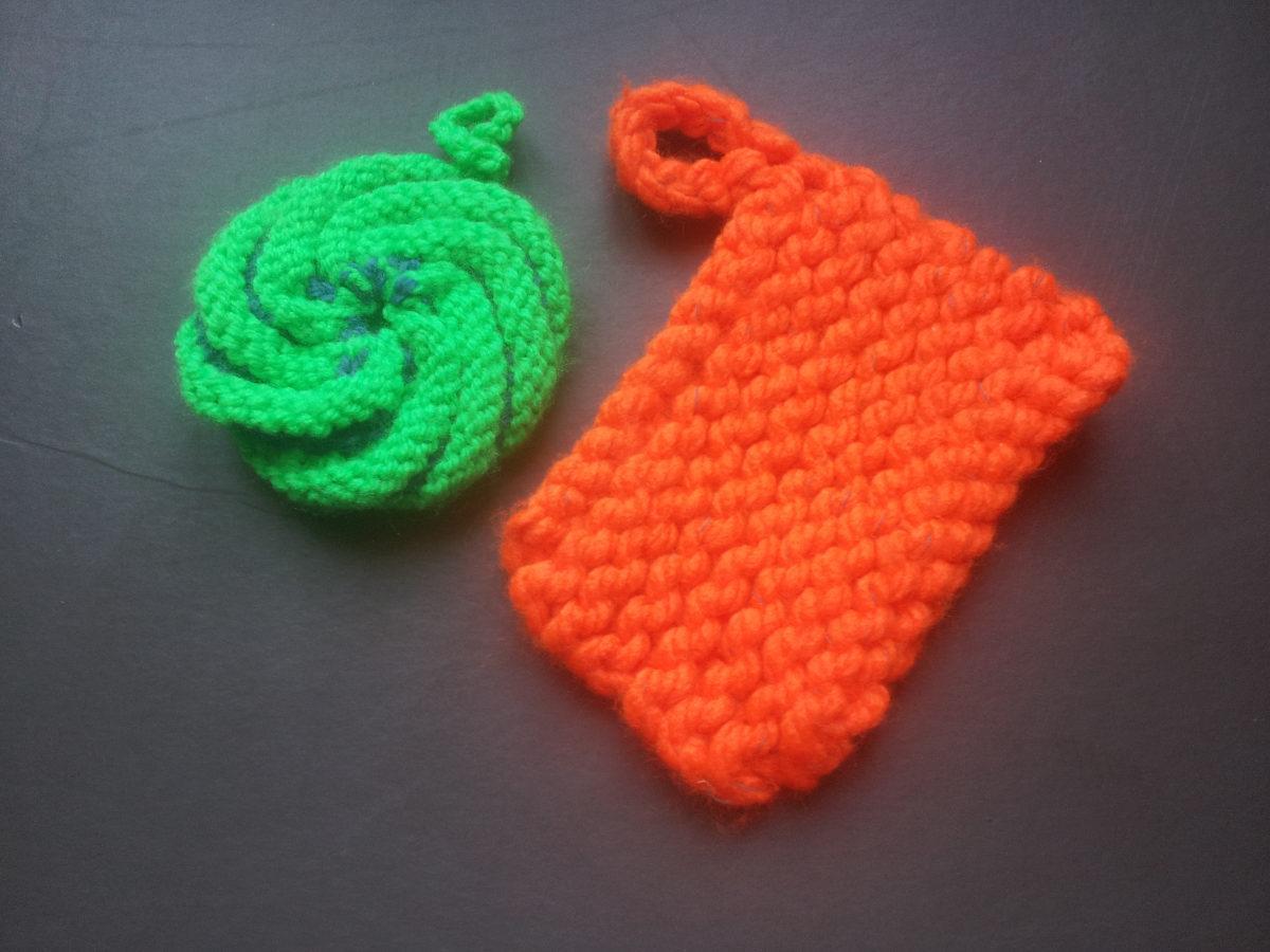 troc de troc lot deux tawashis/lingettes faits main neufs image 1