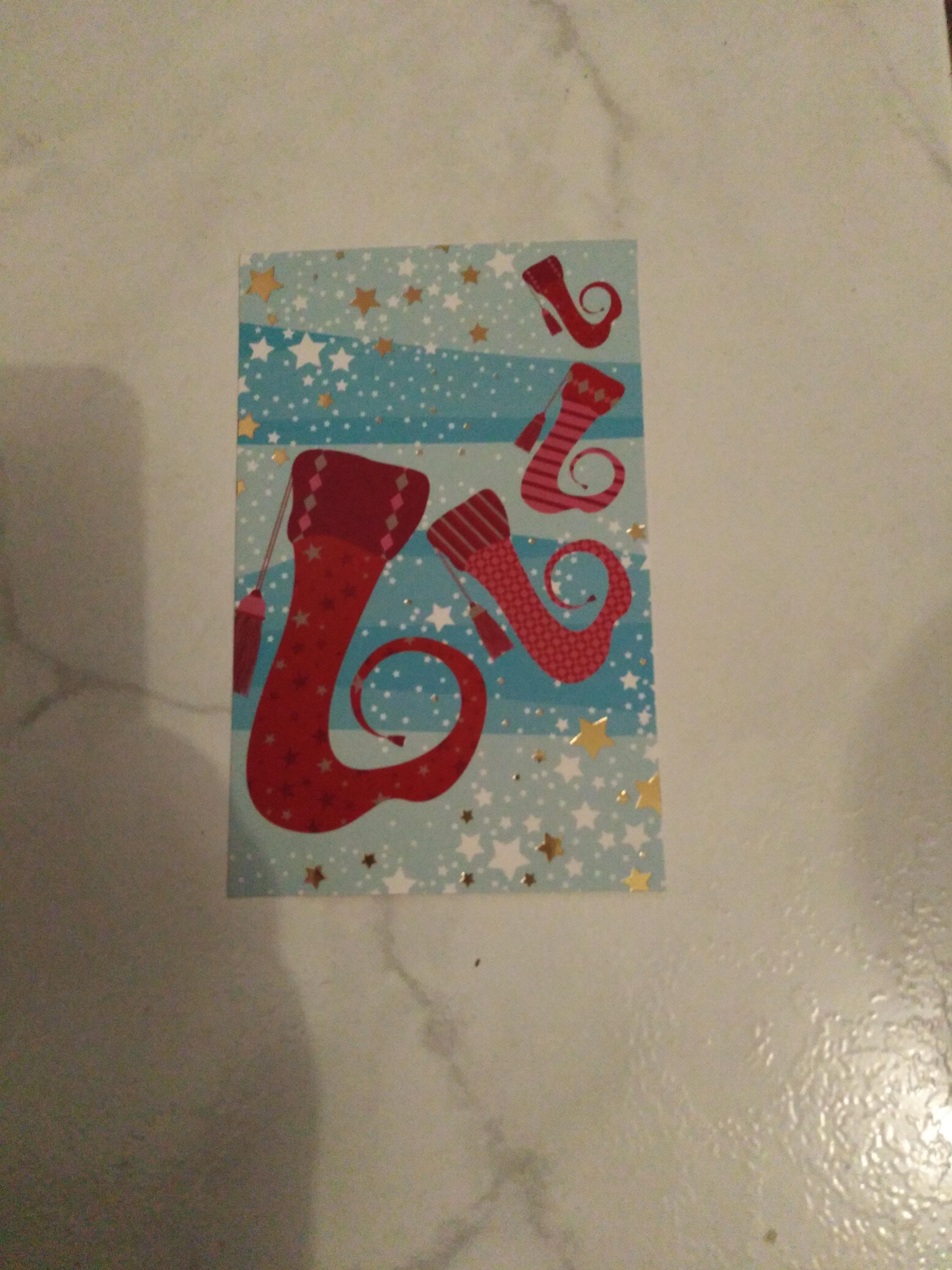 troc de troc carte noël avec enveloppe neuve image 0