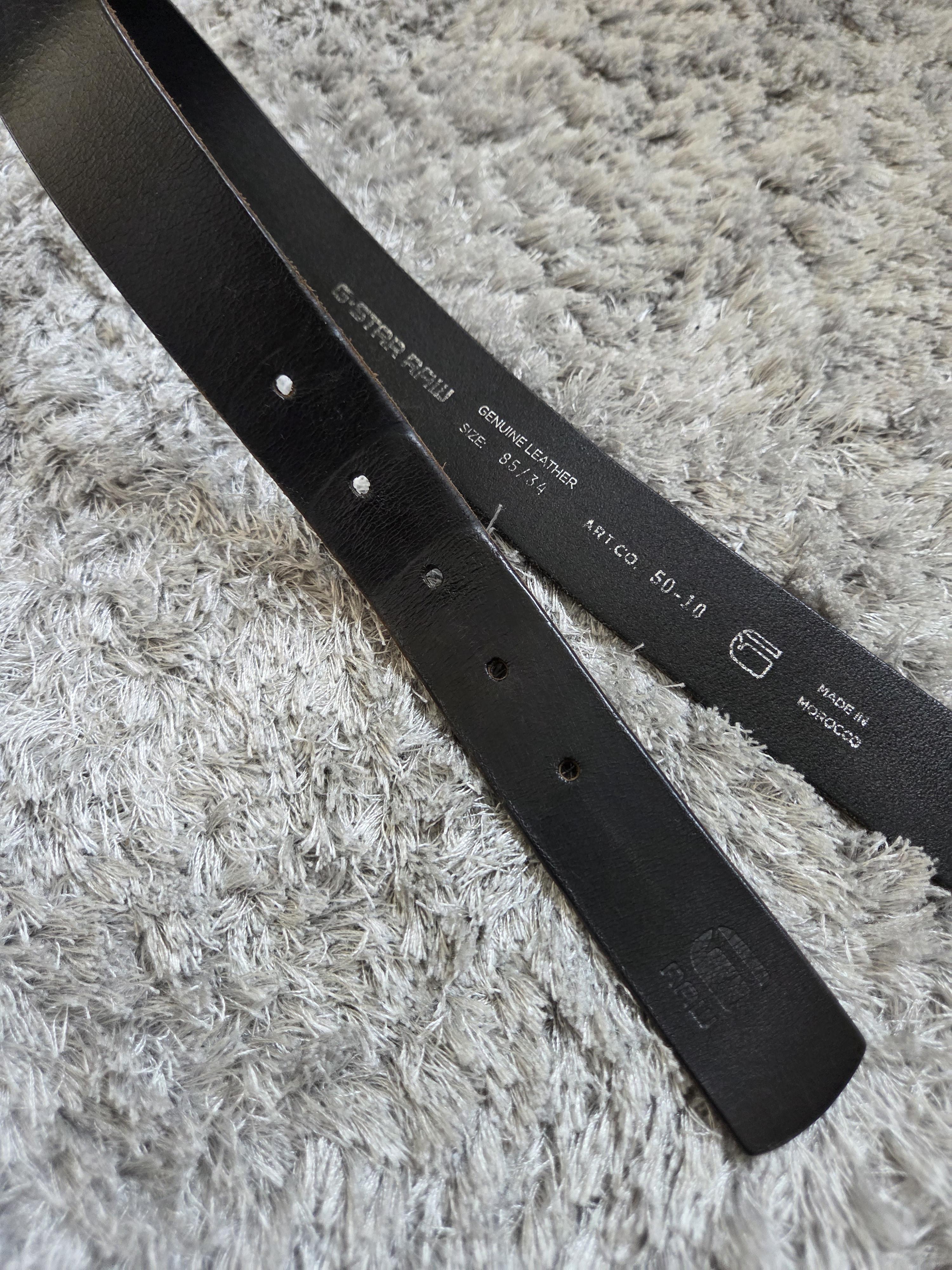 troc de troc ceinture g-star homme 85 noir image 2