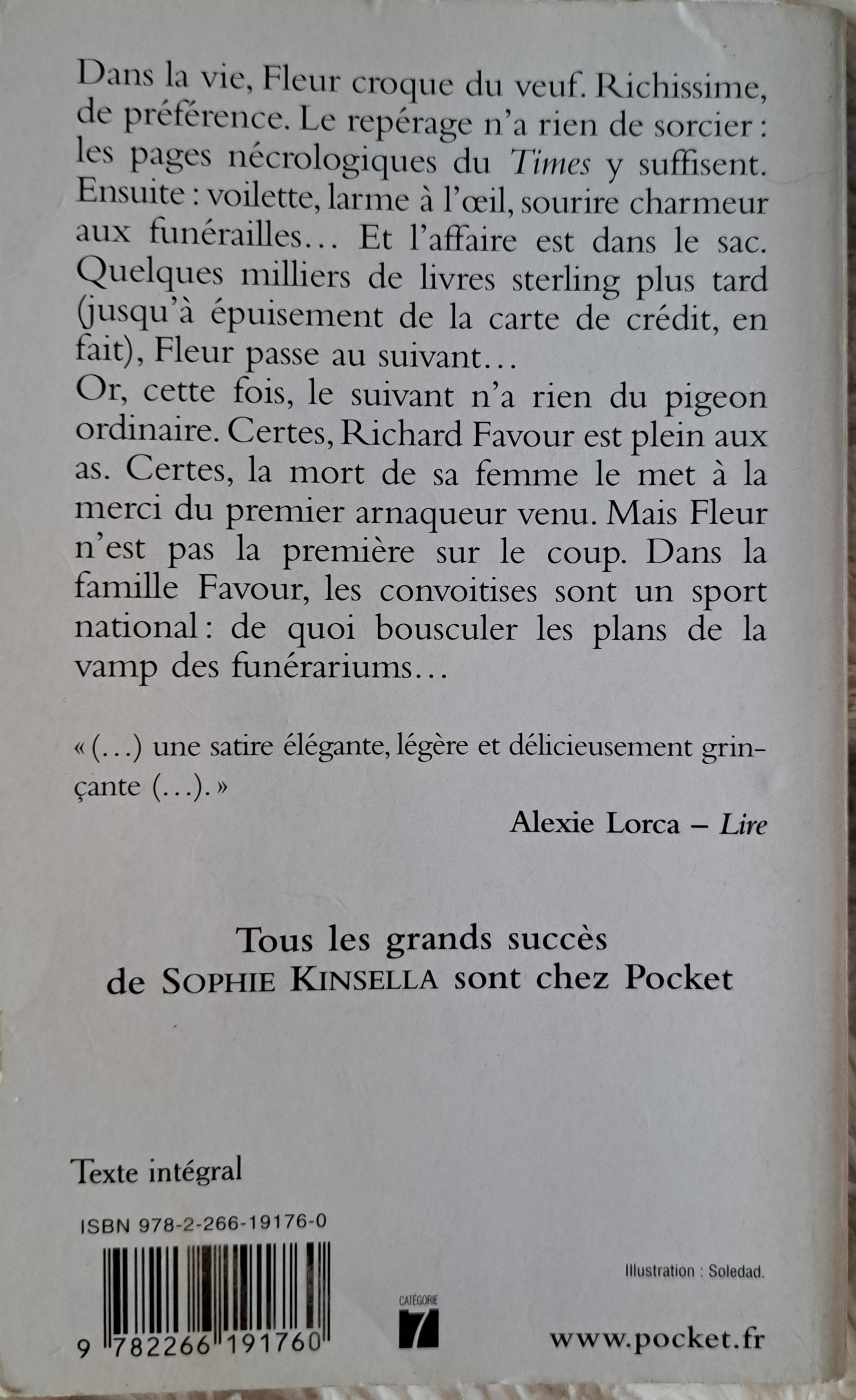 troc de troc réservé la madonne des enterrement de sophie kinsella image 1