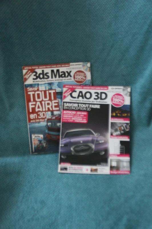 troc de troc pack de 2 magazines 3ds max et cao 3d image 0