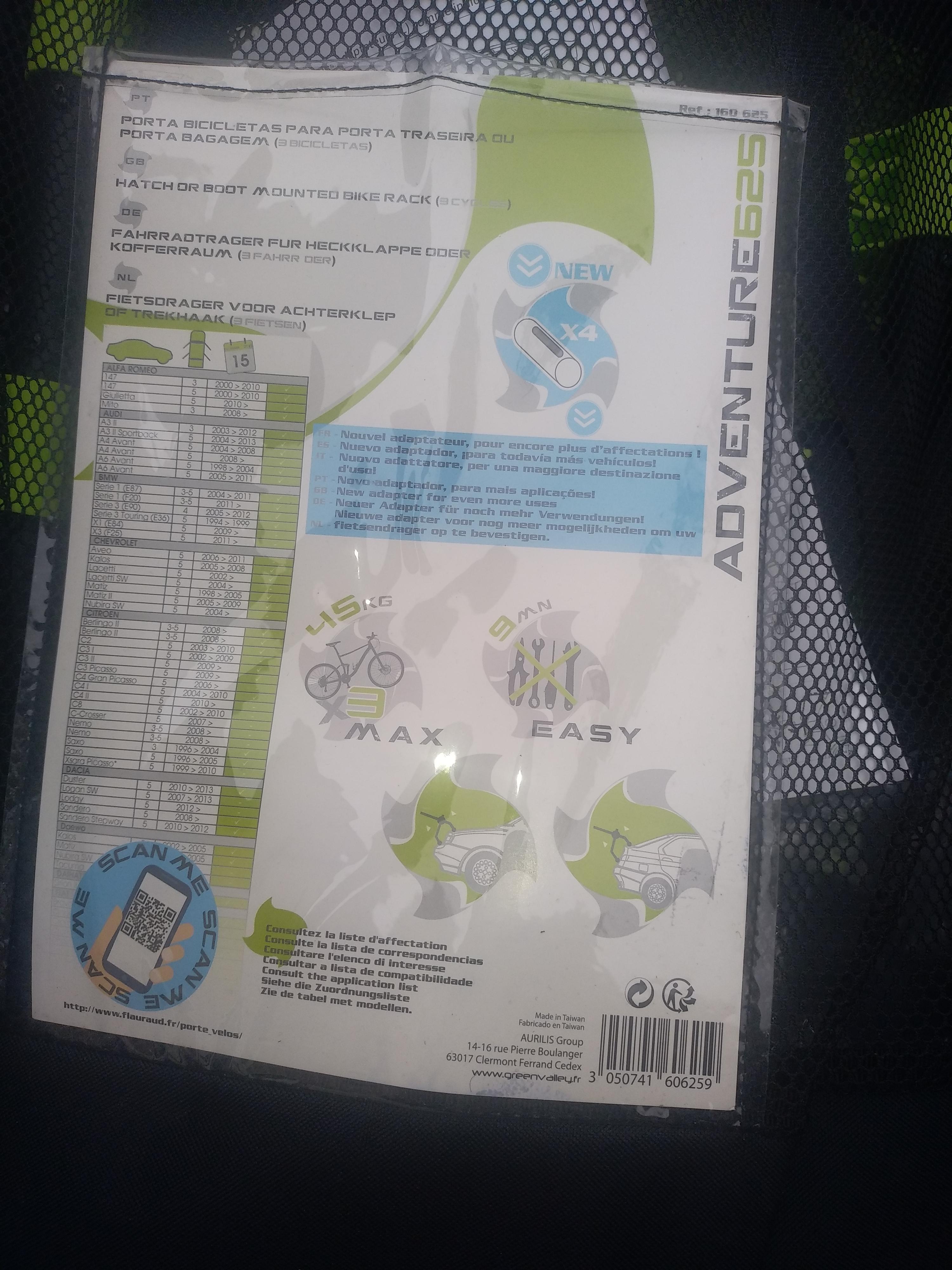 troc de troc porte vélo pour hayon et coffre 3 velos image 1