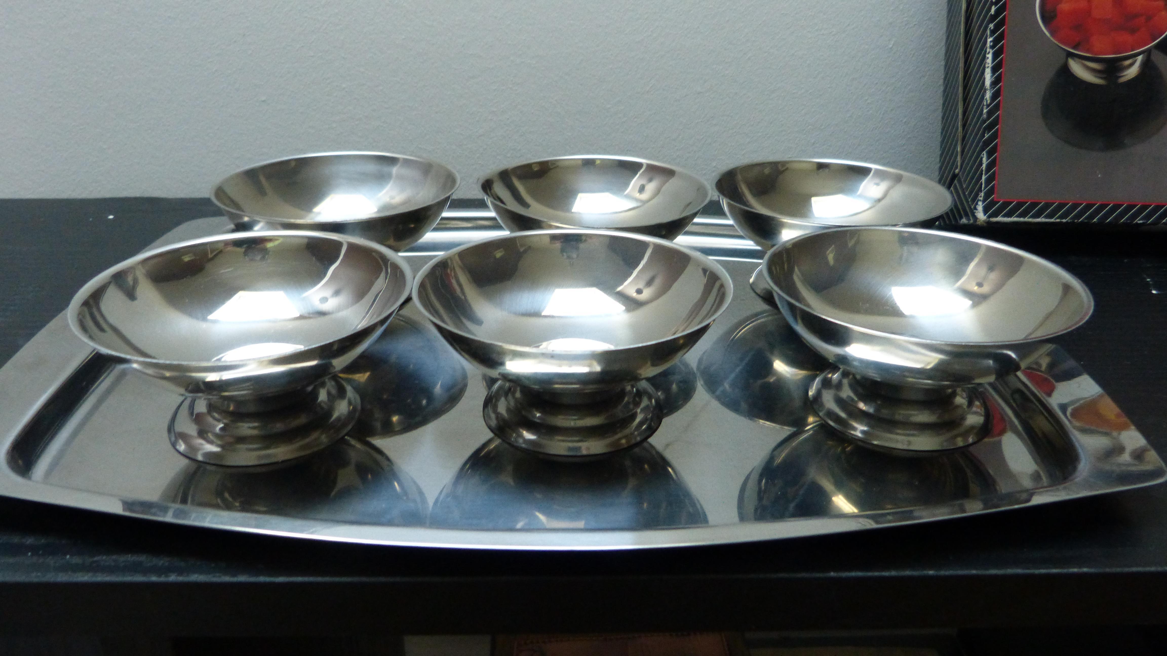 troc de troc 6 coupes avec plateau en inox image 1