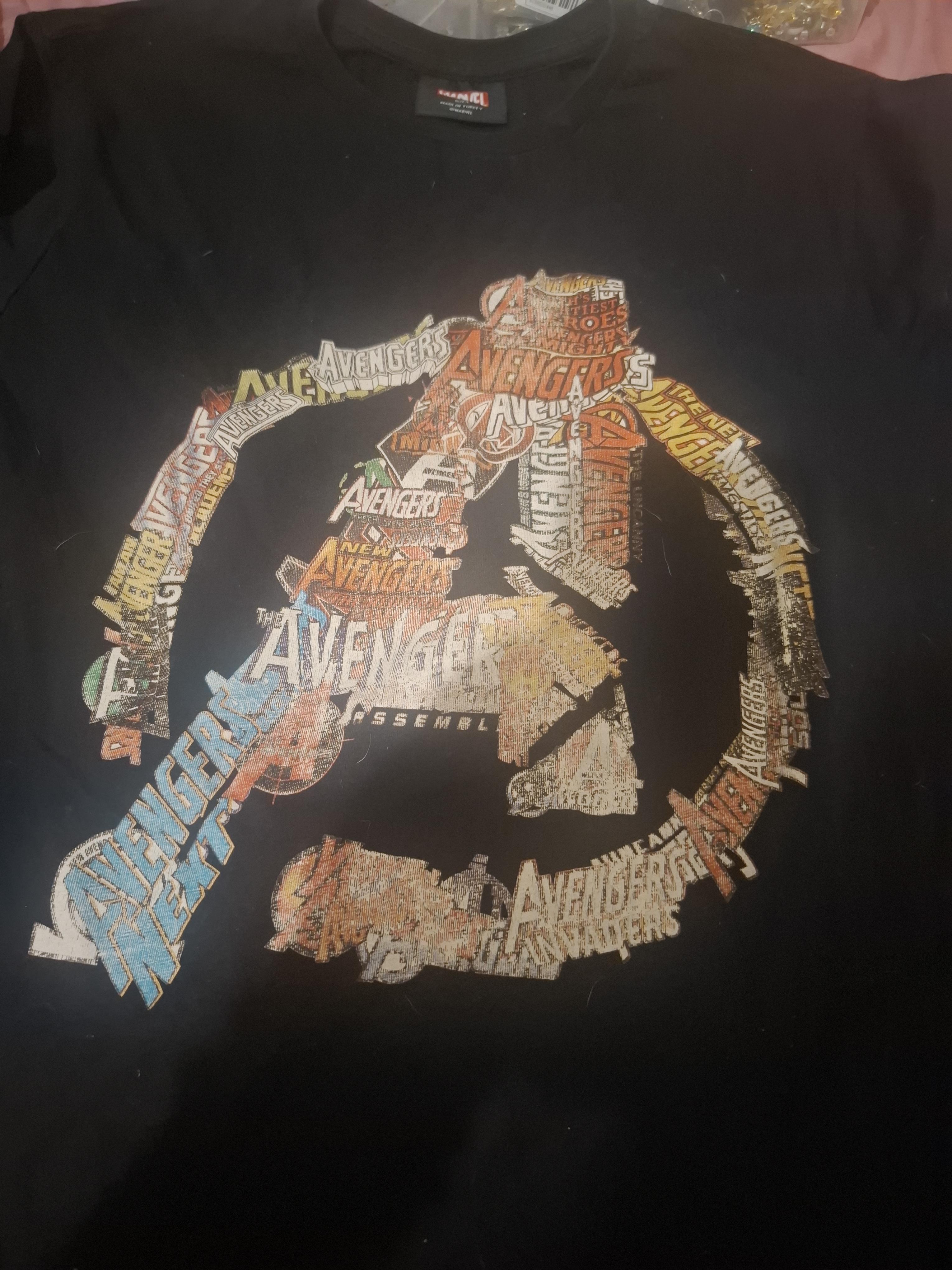 troc de troc tee shirt avengers taille l image 0