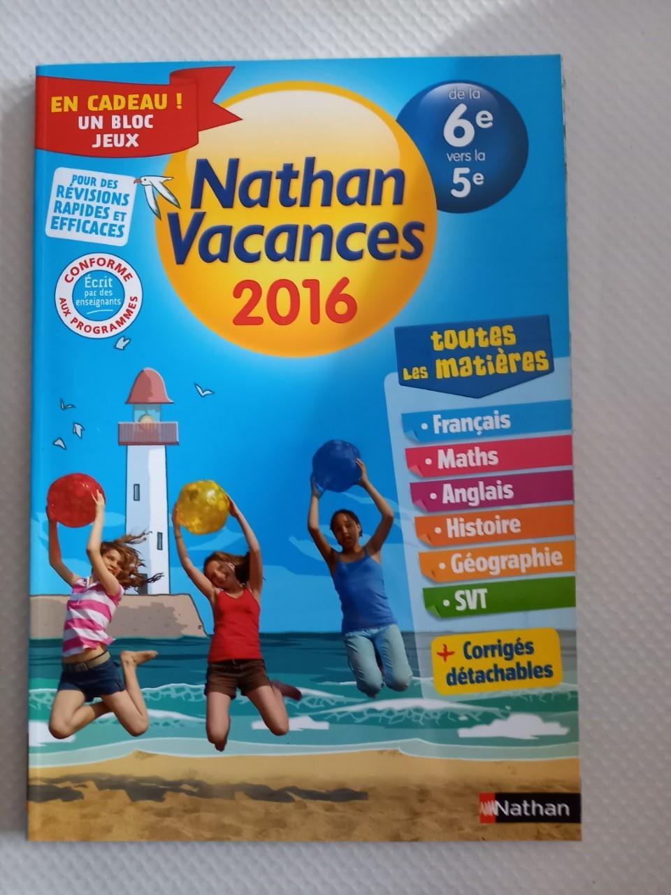 troc de troc cahier de vacances jamais servi image 0