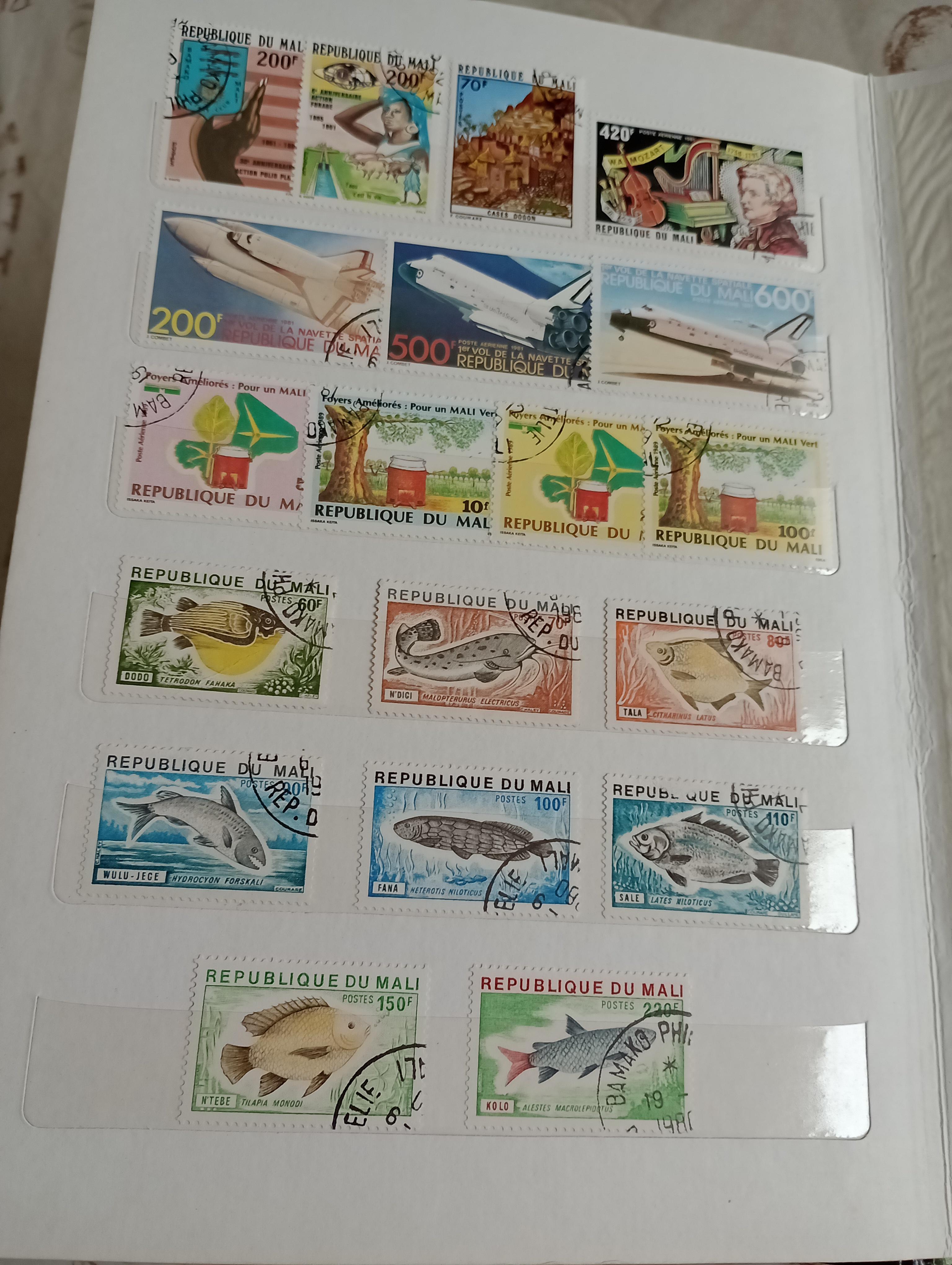 troc de troc lot 19 timbres du mali image 0