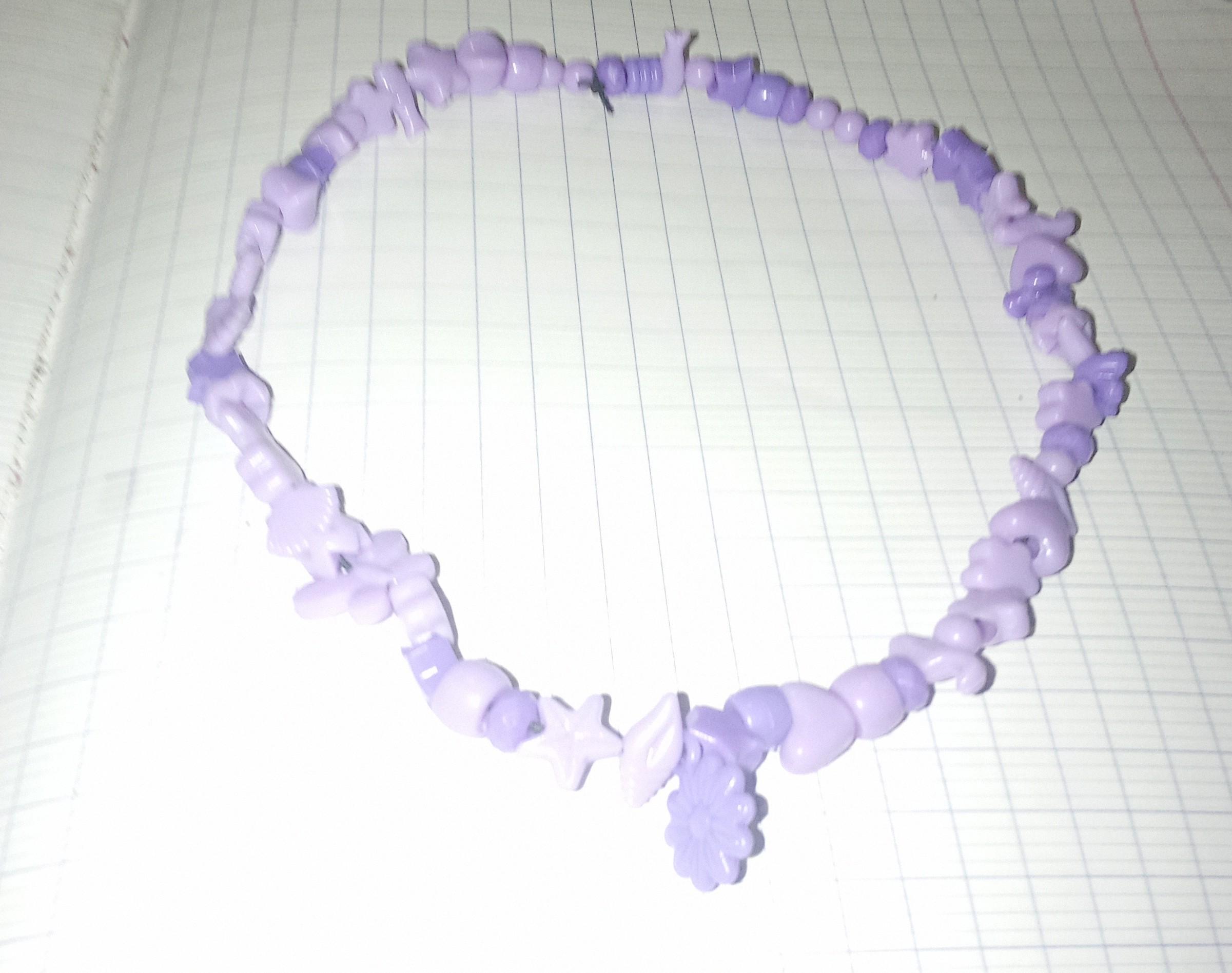 troc de troc collier ras de cou fait main enfant image 0