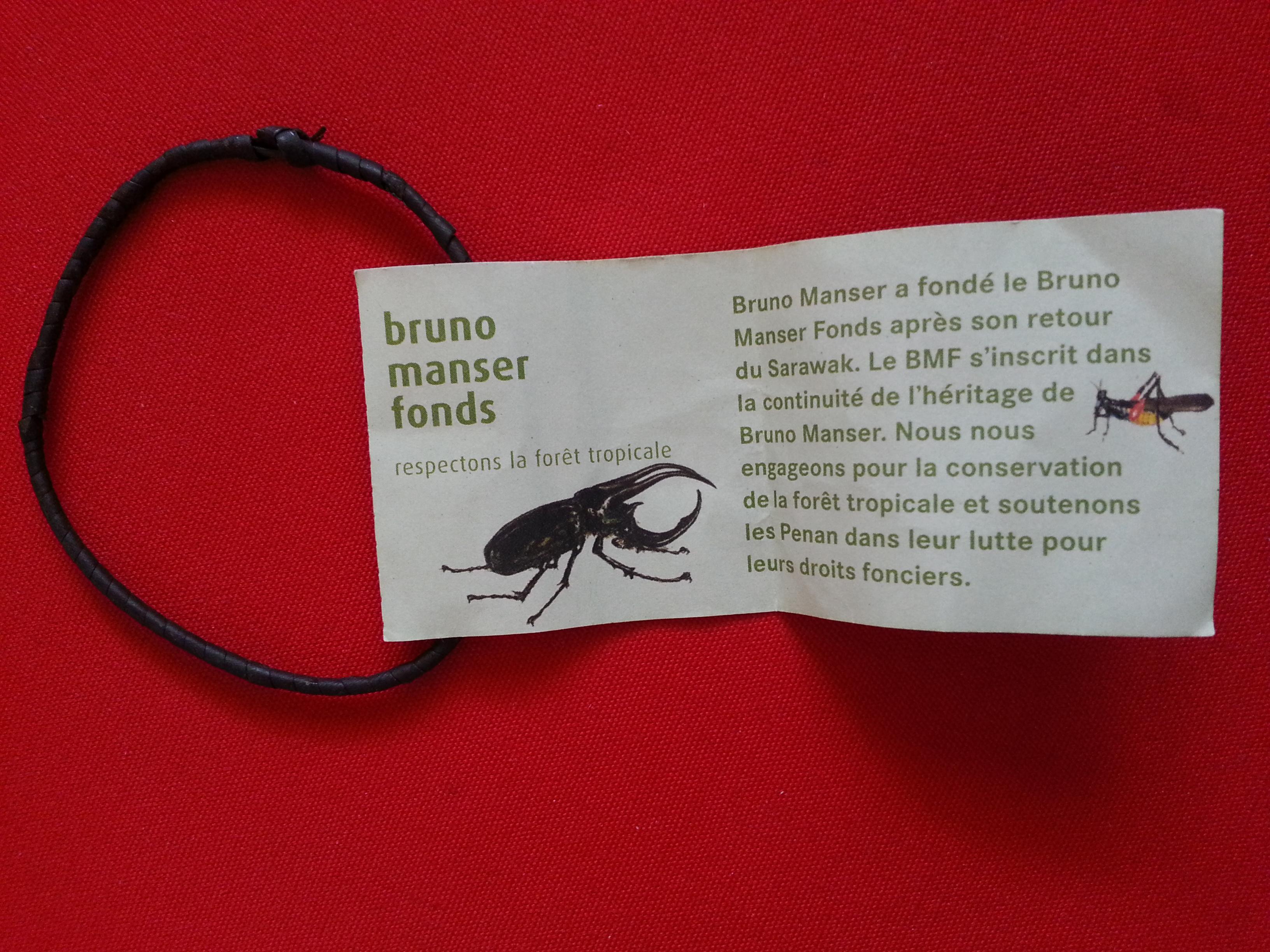 troc de troc bracelet en rotin équitable fonds bruno manser image 0