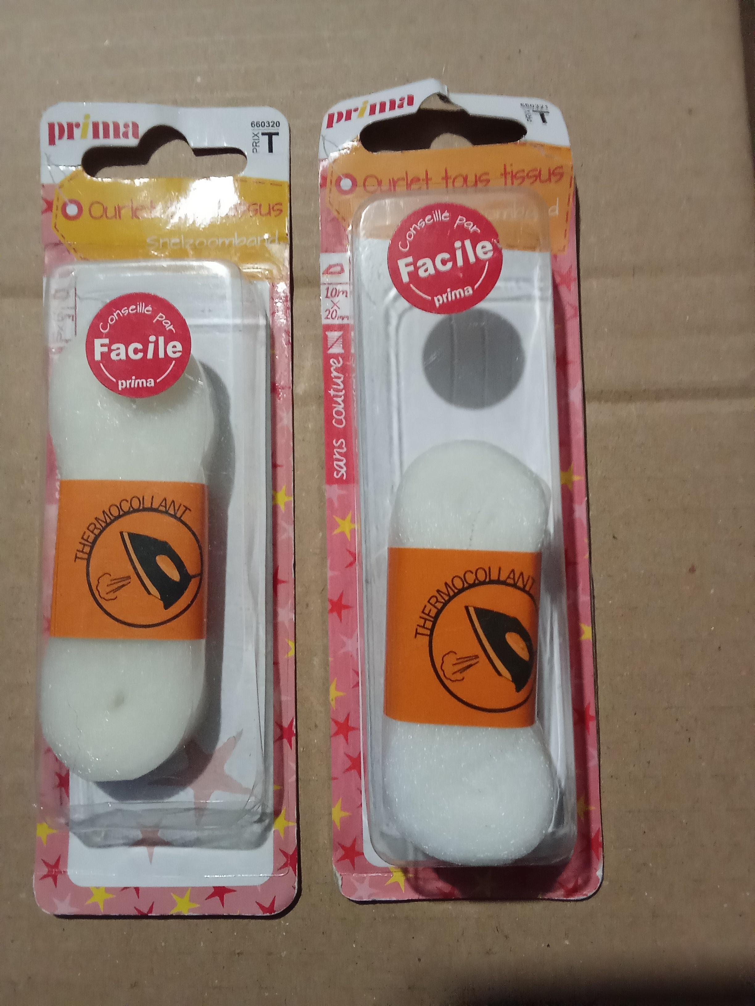troc de troc lot de 2 ourlets tout tissus neuf réserver fanny51 image 0