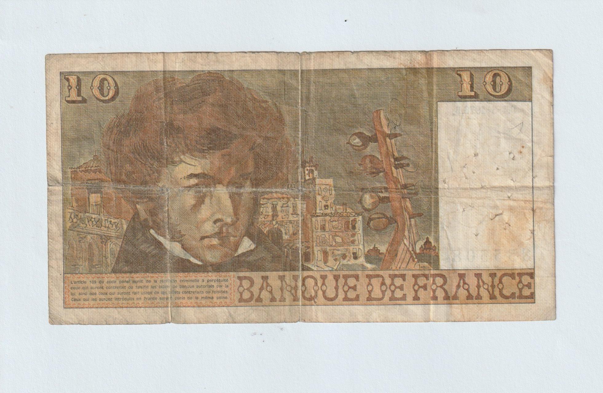 troc de troc billet 10 francs 1976 image 1