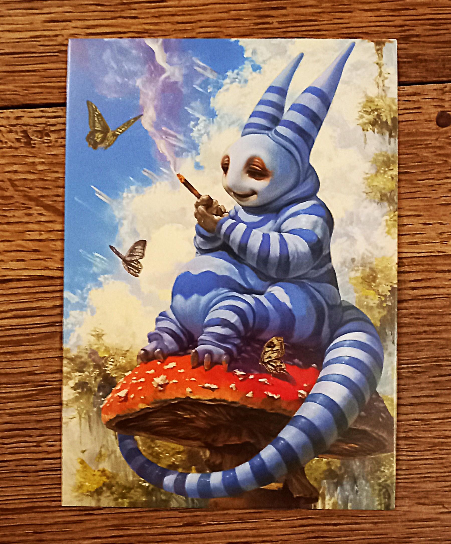 troc de troc carte postale "la chenille". image 0