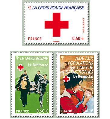 troc de troc [recherche] timbres fr série croix rouge 2011 image 0