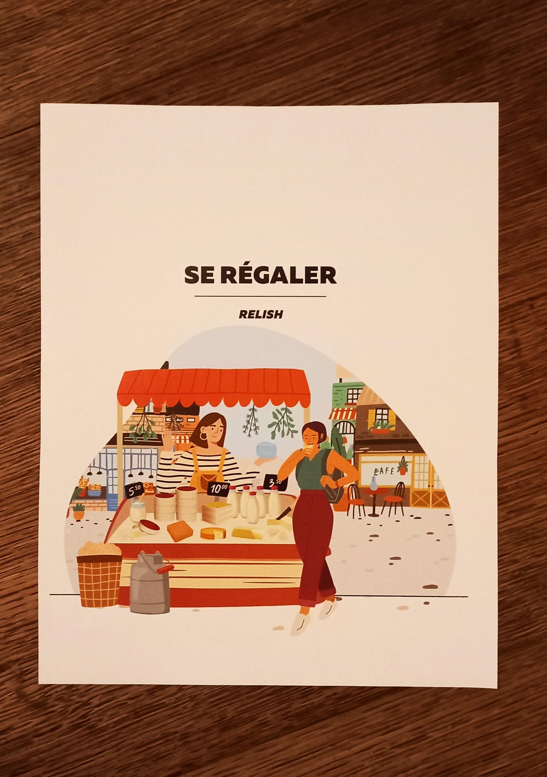 troc de troc affichette "se régaler". image 0