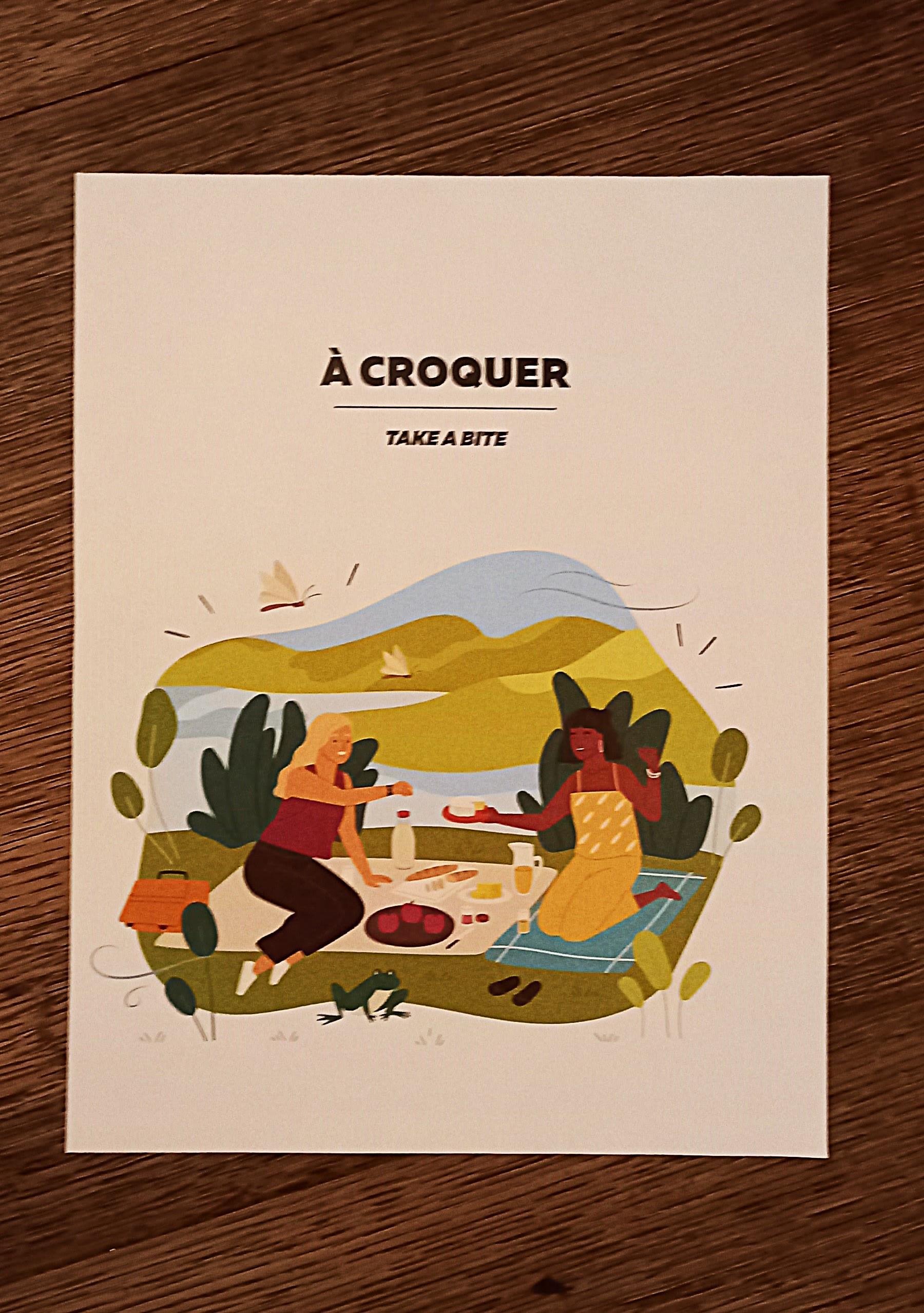 troc de troc affichette "a croquer". image 0