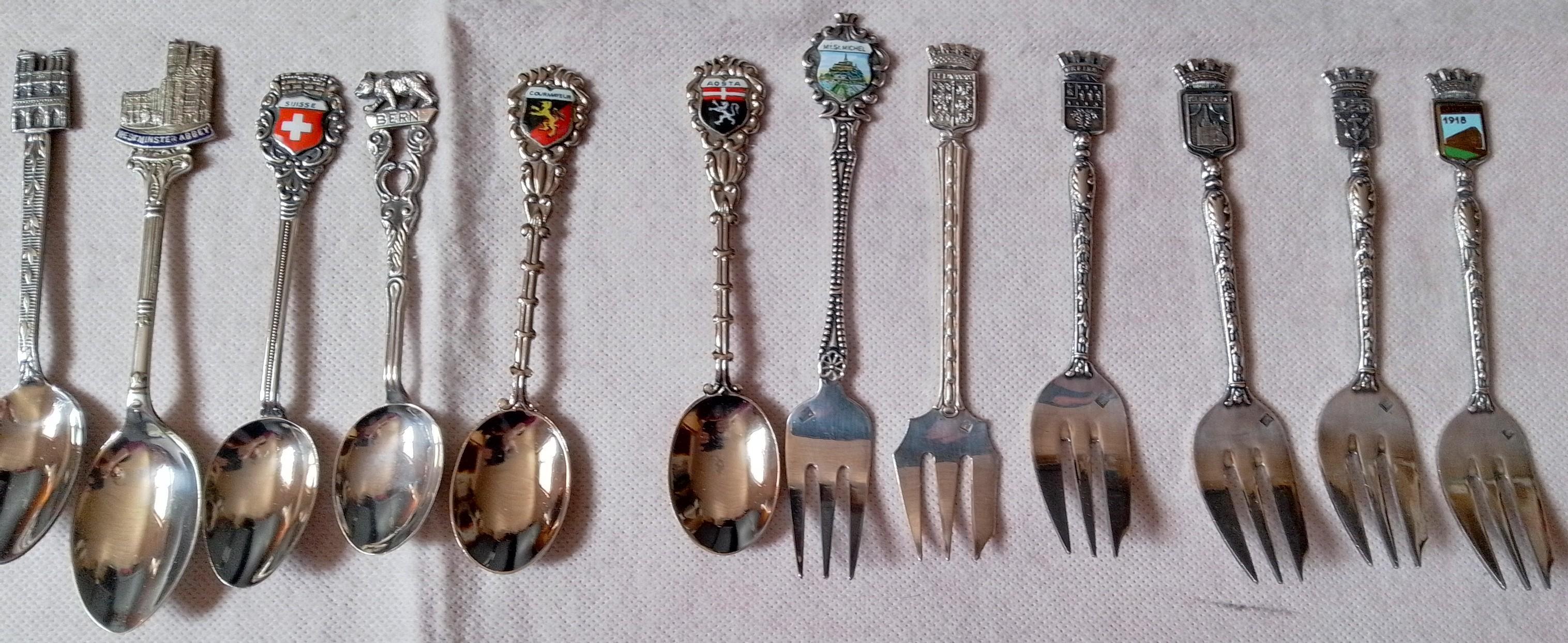 troc de troc lot, collection, fourchettes et cuillères, très bon état image 2