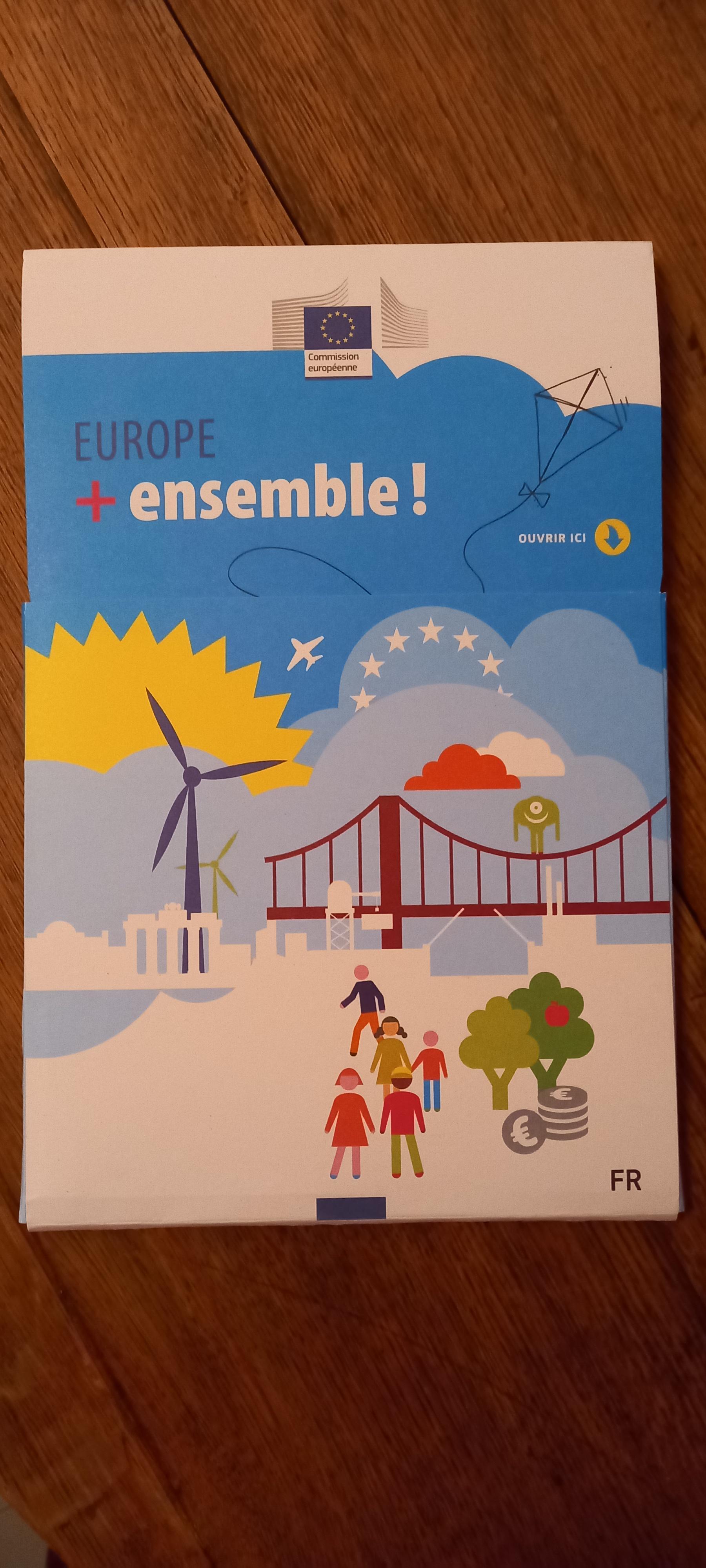 troc de troc pochette "l'europe ensemble !". image 0