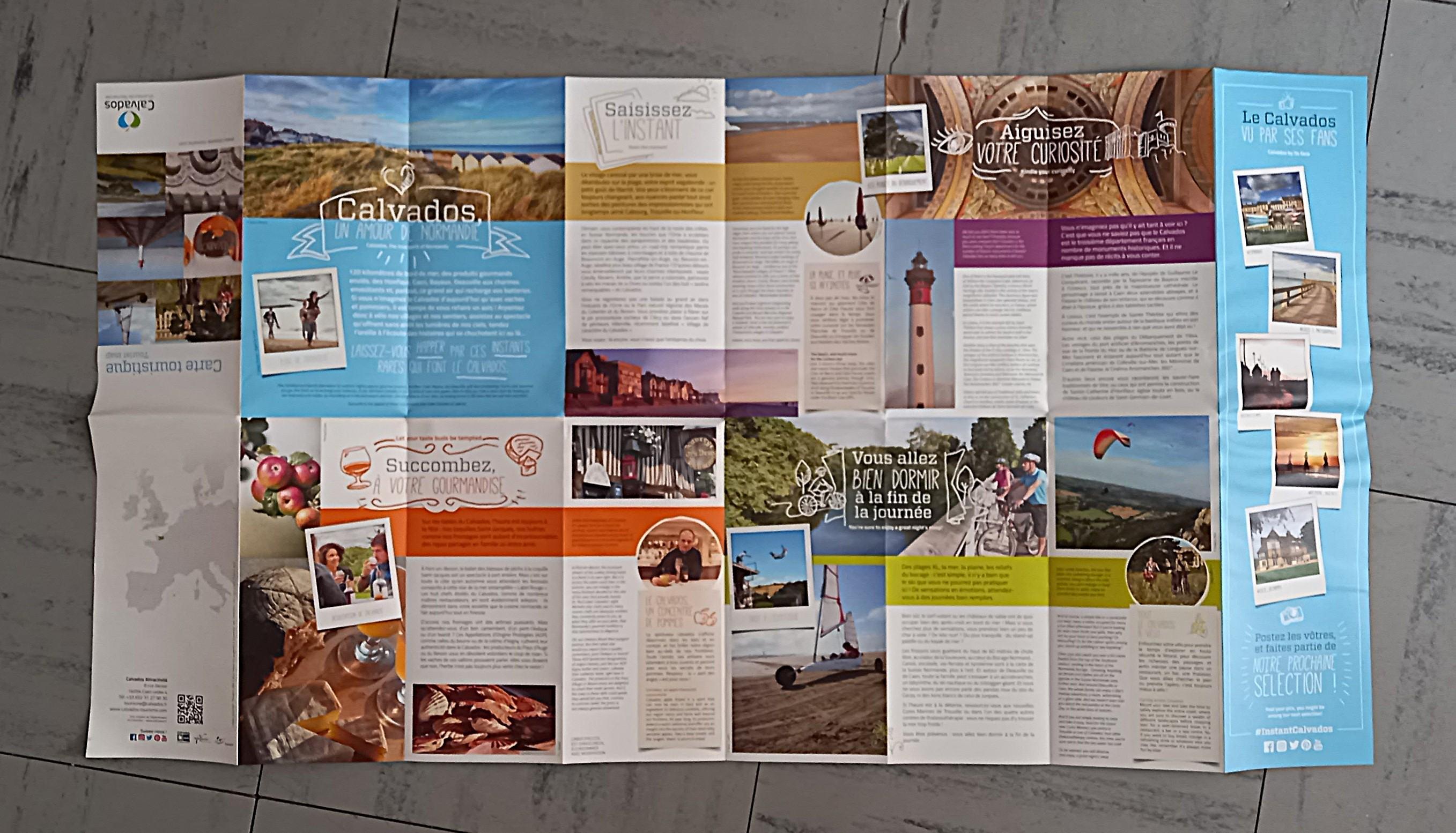 troc de troc carte touristique du calvados. image 2