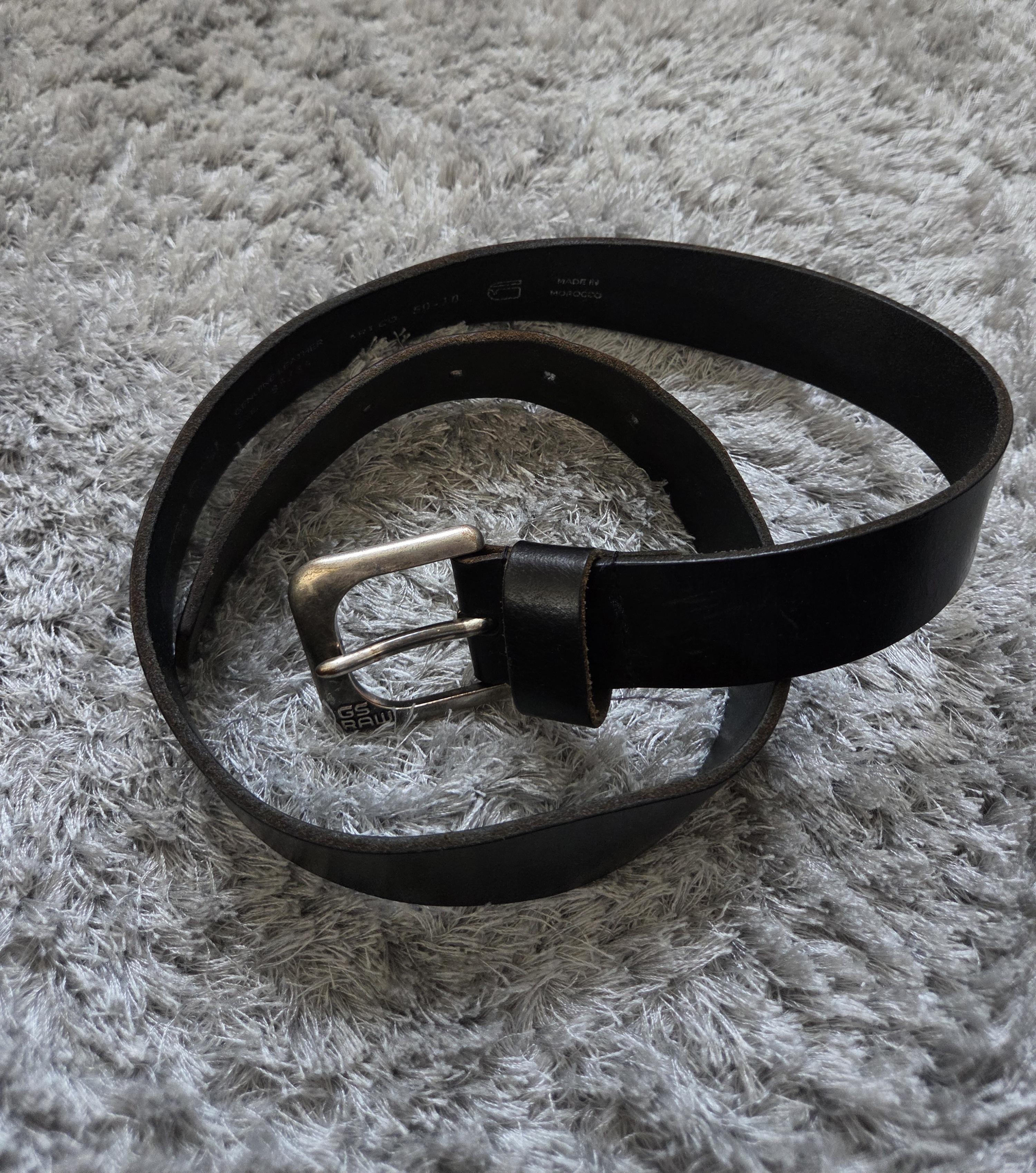 troc de troc ceinture g-star homme 85 noir image 0