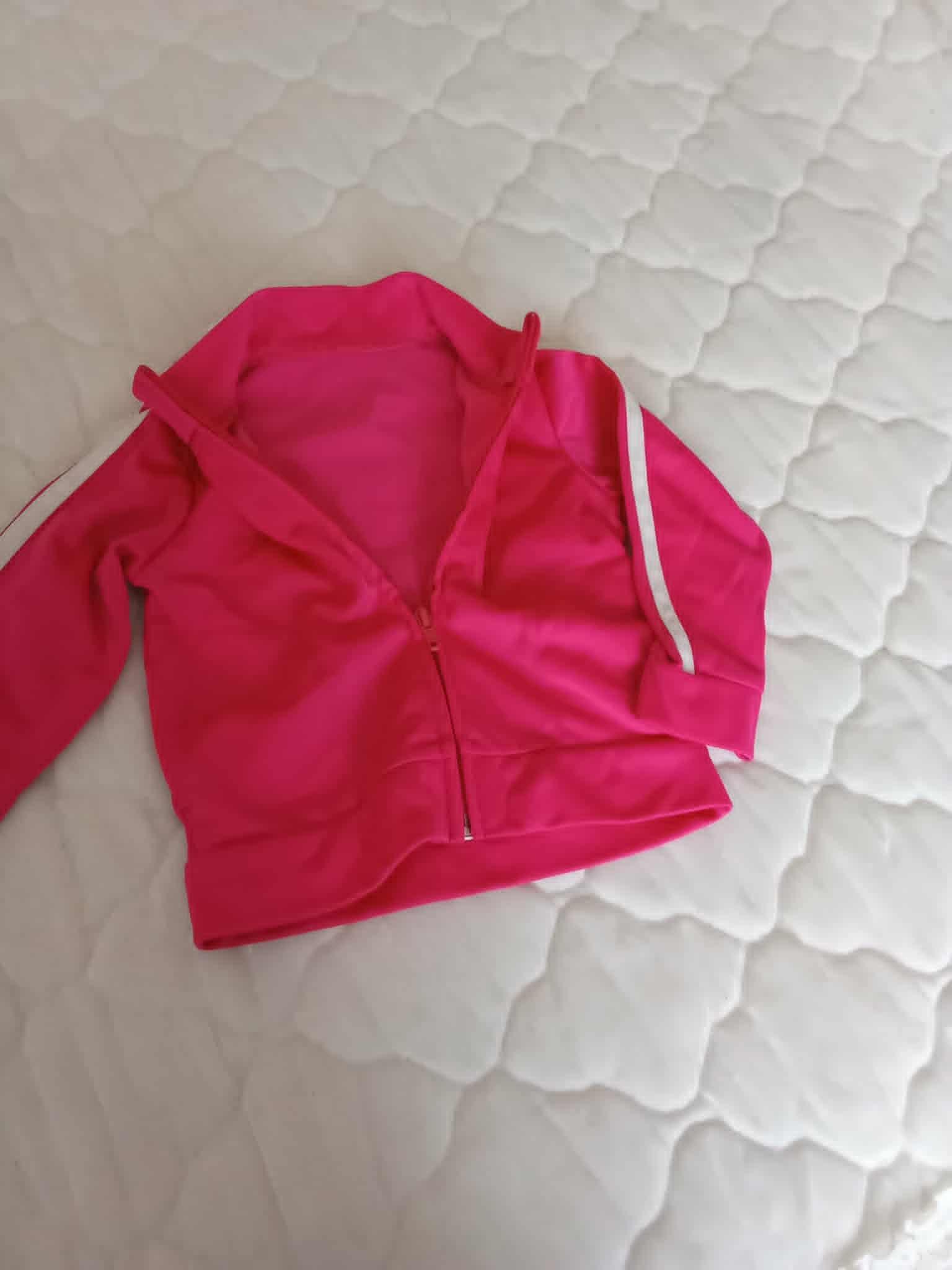 troc de troc blouson rose 9 mois avec rayure blanche sur les manches marque do image 2