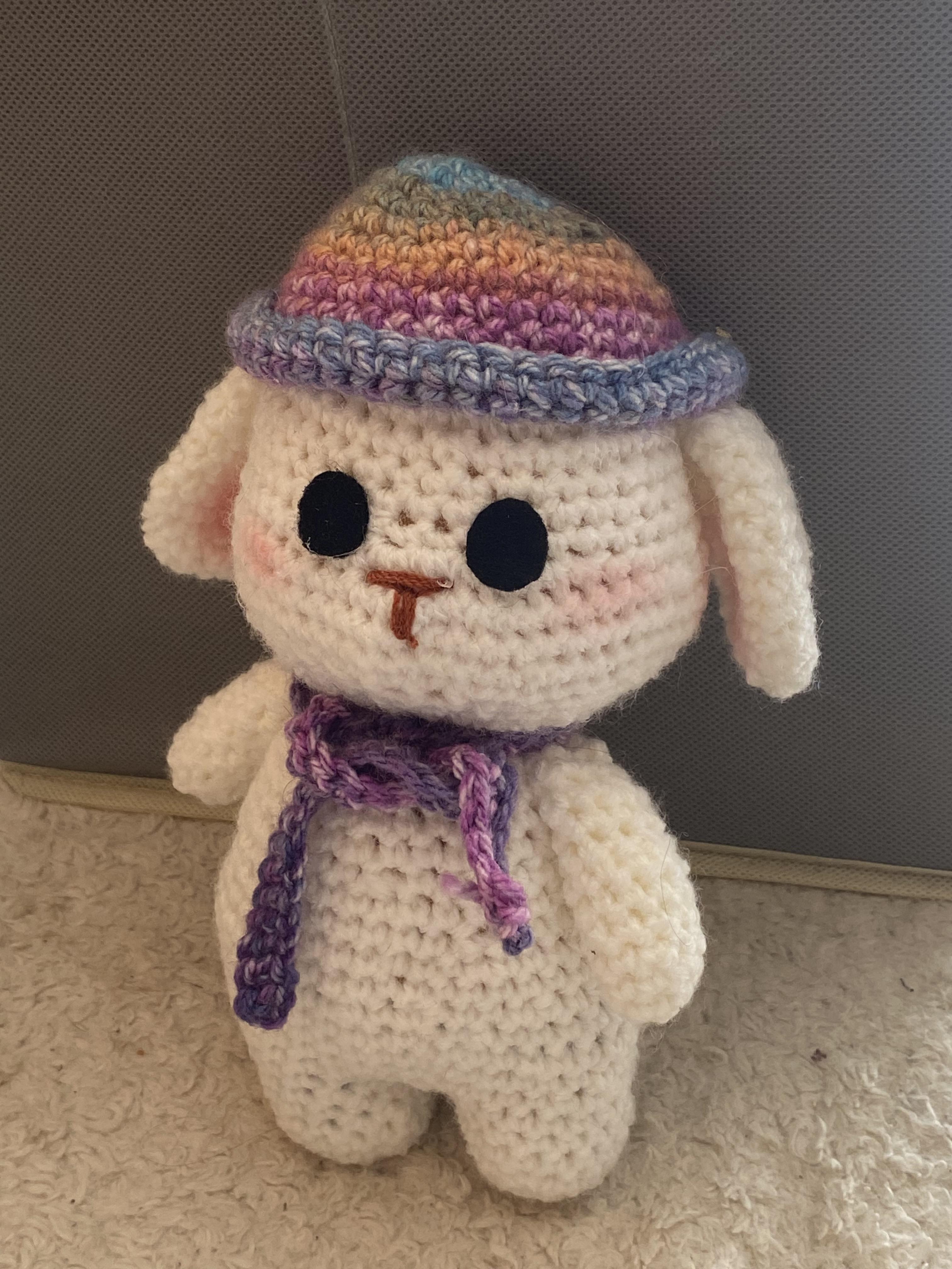 troc de troc lapin en crochet image 0