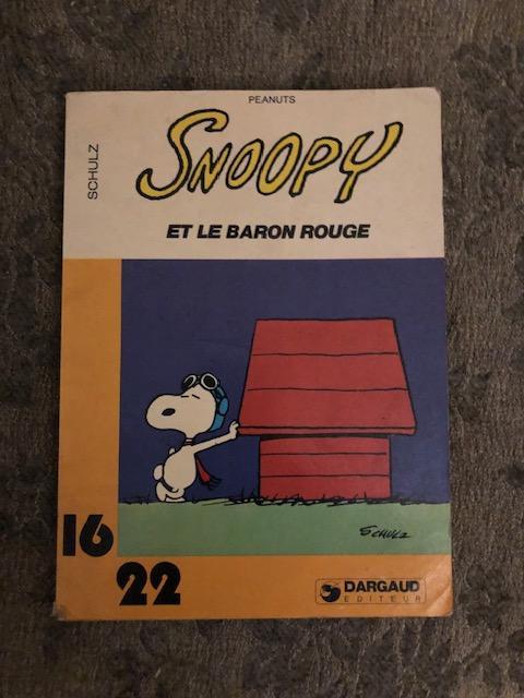 troc de troc livre "snoopy et le baron rouge", 1982 image 0