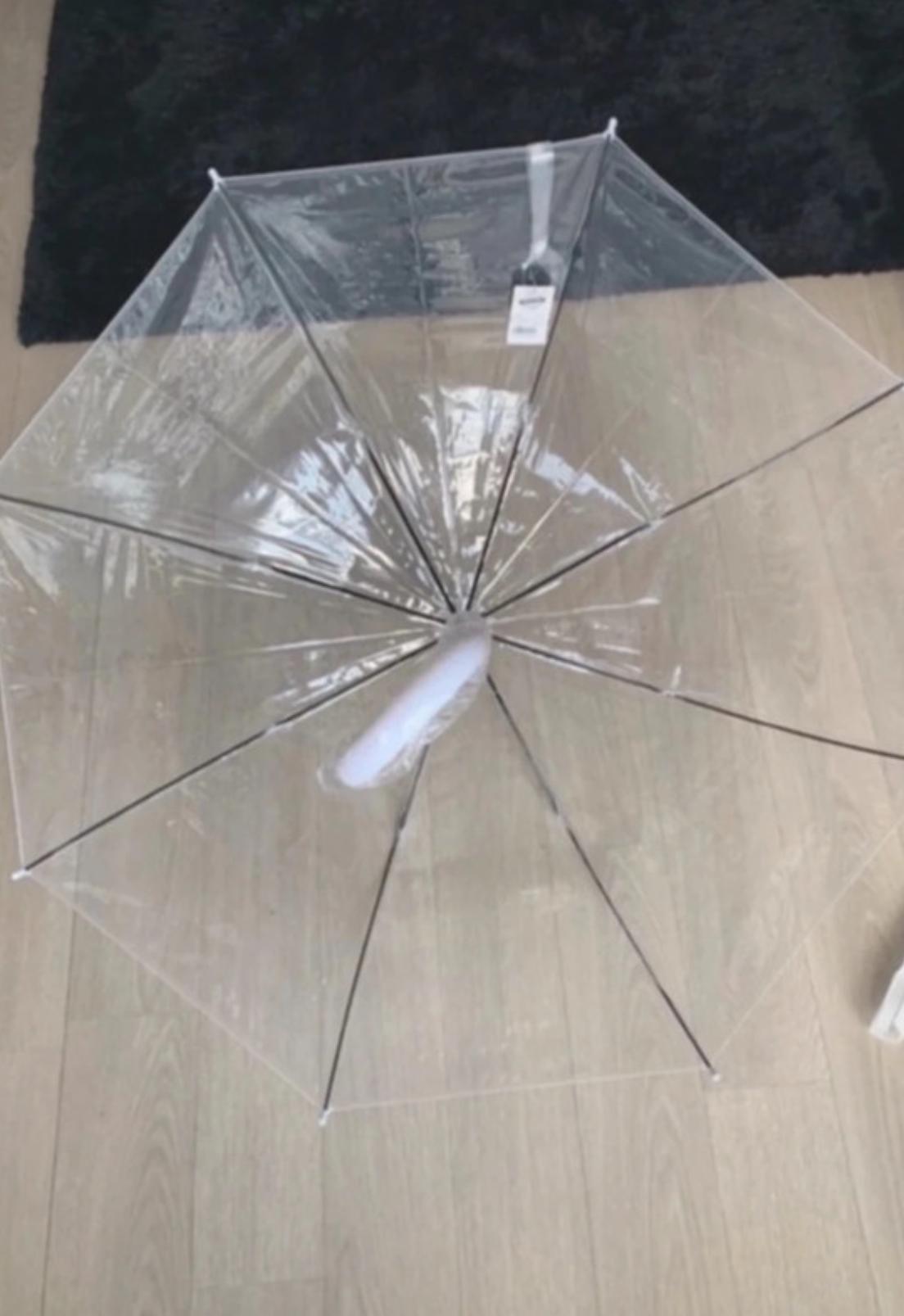 troc de troc parapluie transparent cloche image 2
