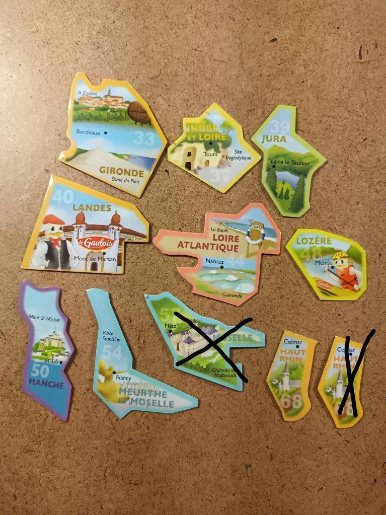 troc de troc magnets le gaulois département au choix image 0