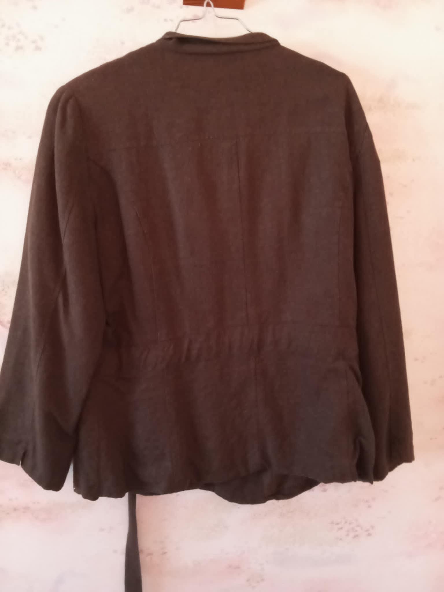 troc de troc veste marron demi saison taille 42 très bon etat image 1