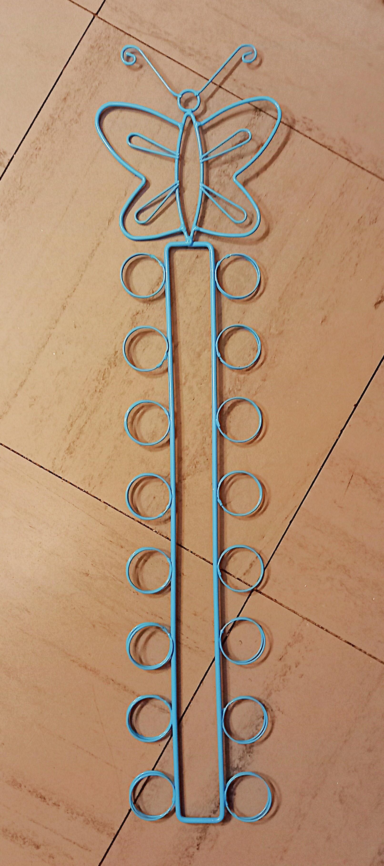 troc de troc papillon turquoise mural. image 0