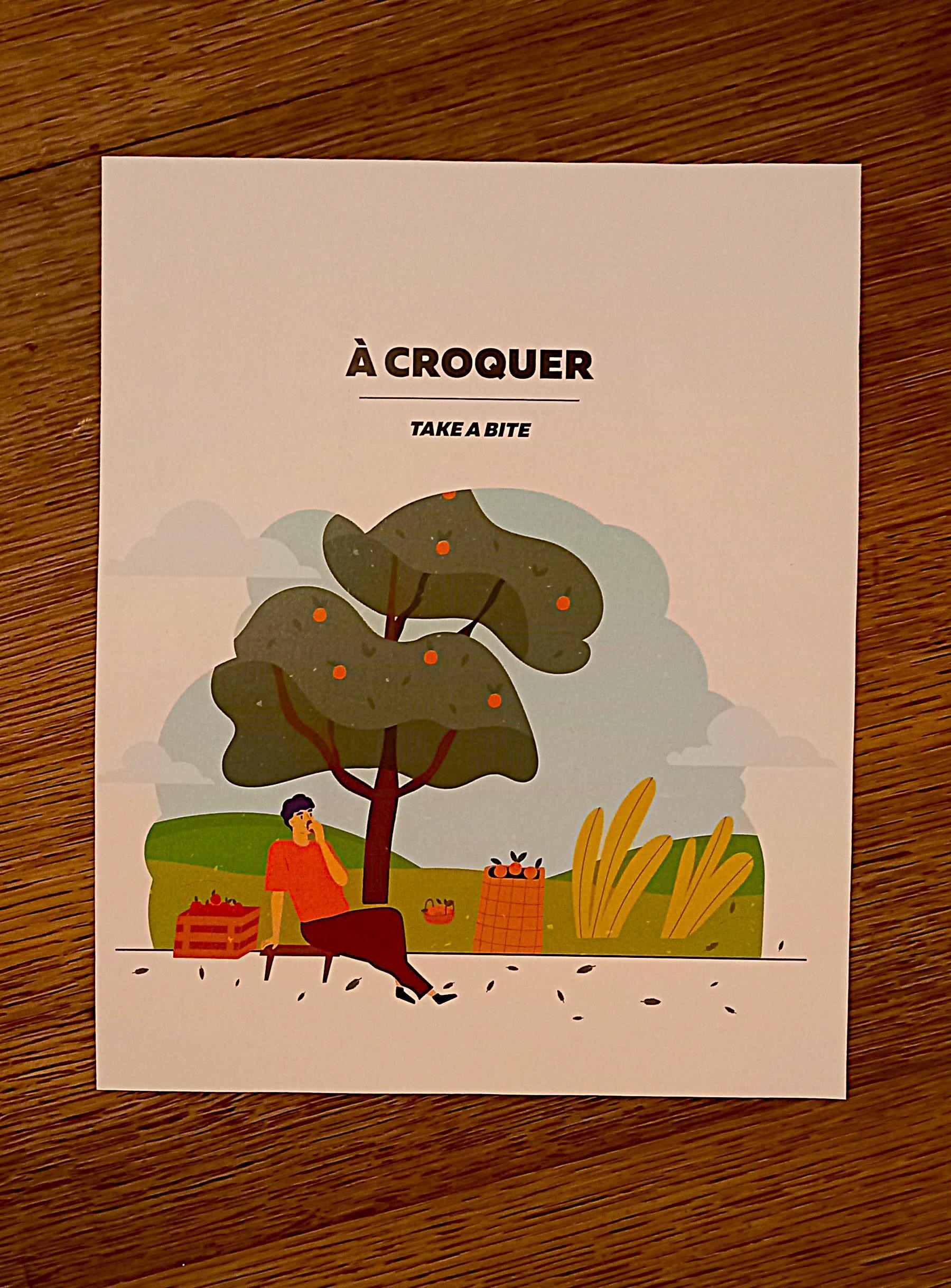 troc de troc affichette "a croquer". image 0