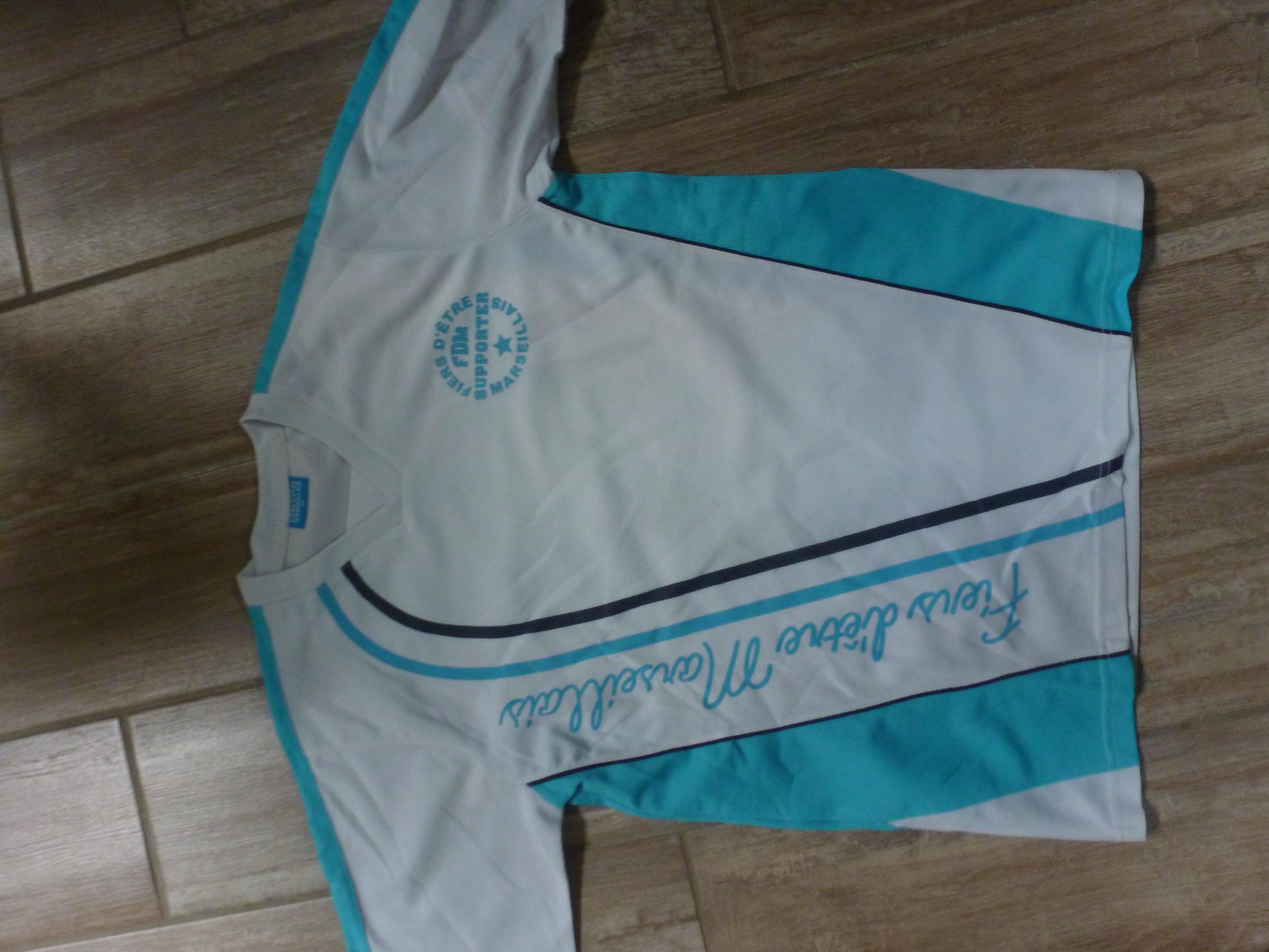 troc de troc t shirt marseille xs envoi compris image 0