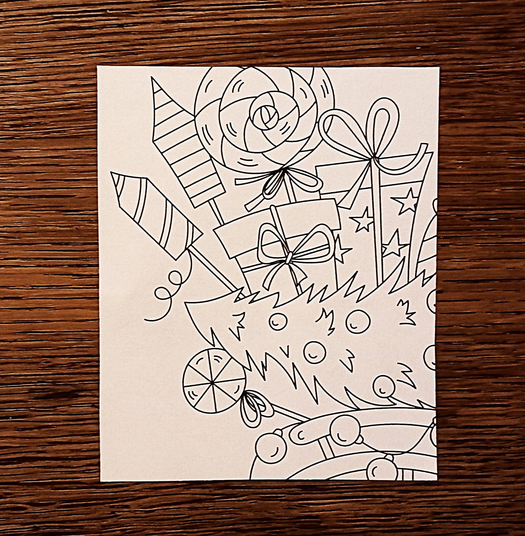 troc de troc carte de noël. image 1