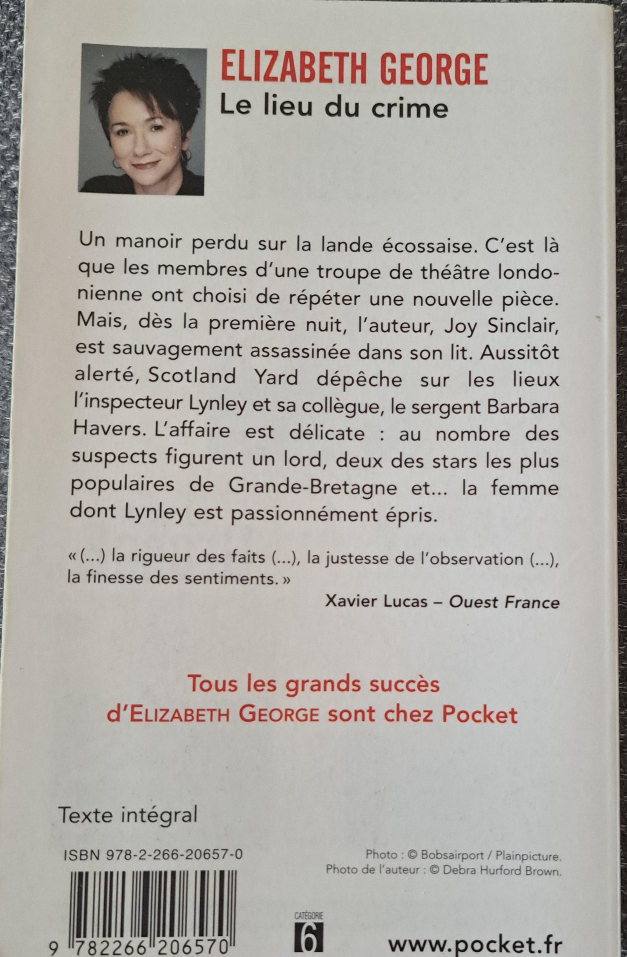 troc de troc le lieu du crimes de elizabeth george image 1