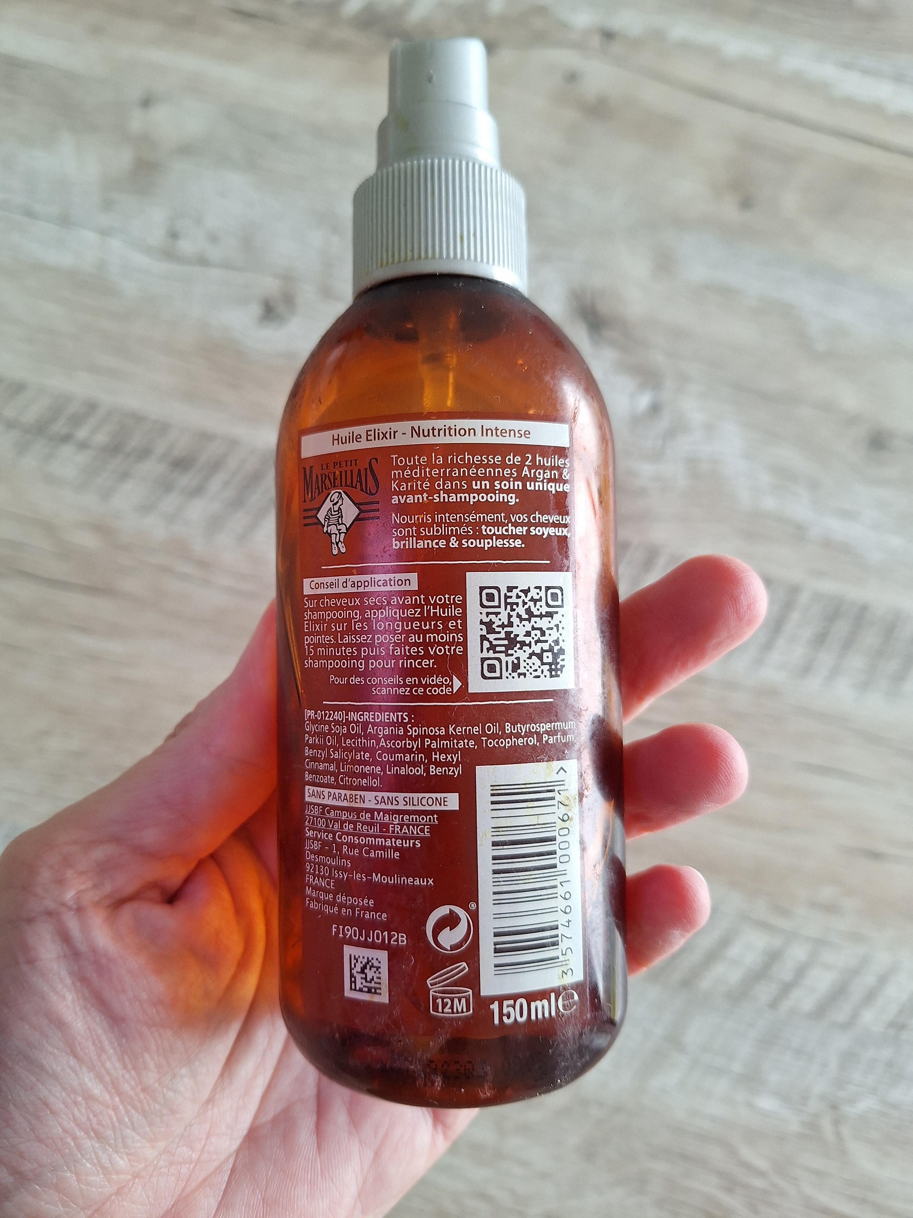 troc de troc reserve - huile elixir soin avant shampooing le petit marseillais image 1