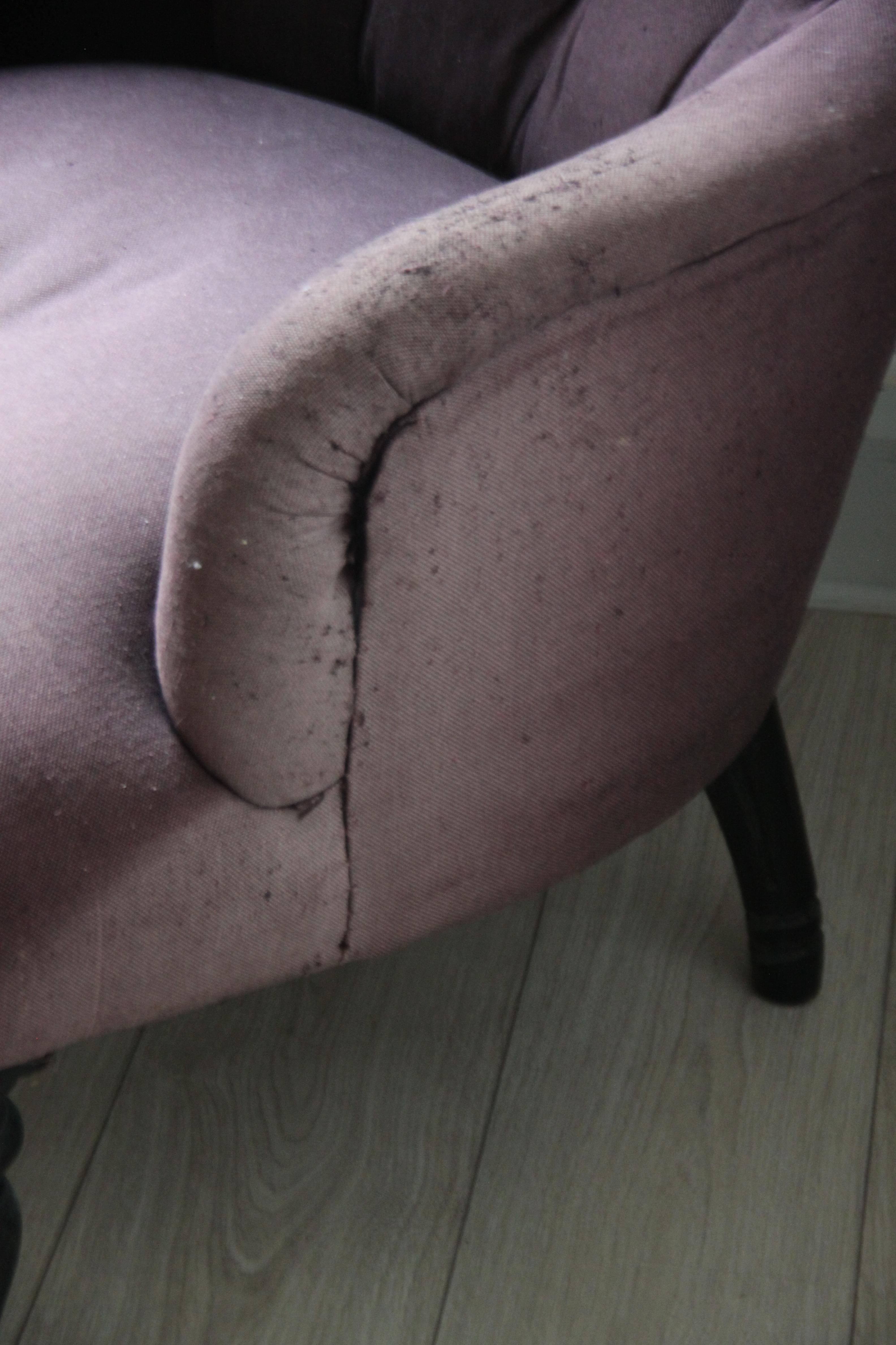 troc de troc fauteuil mauve image 1