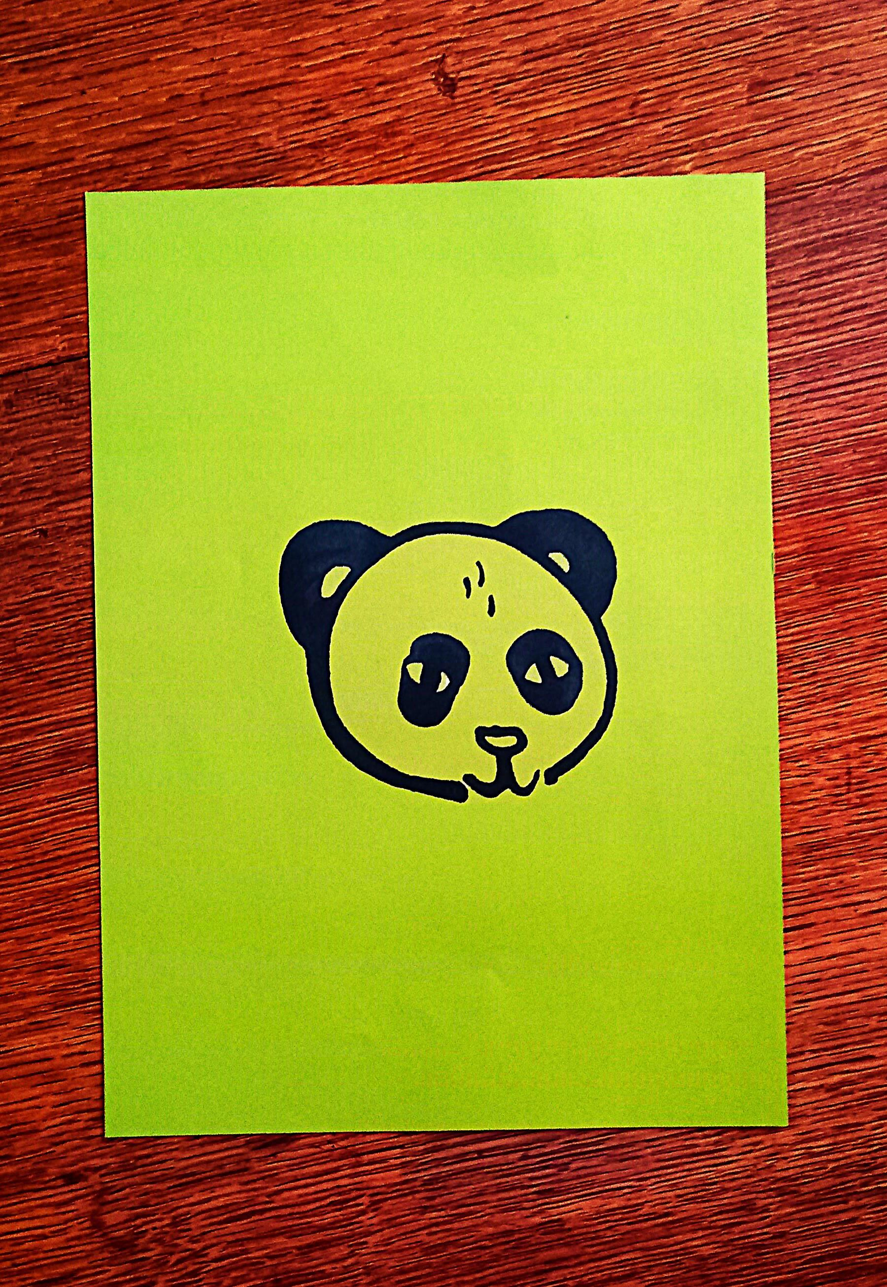 troc de troc affiche "panda". image 0