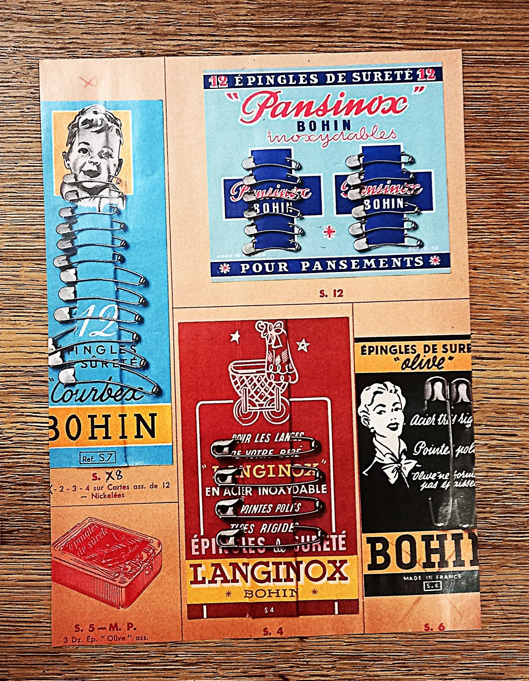 troc de troc papier créatif "aiguilles françaises bohin". image 1