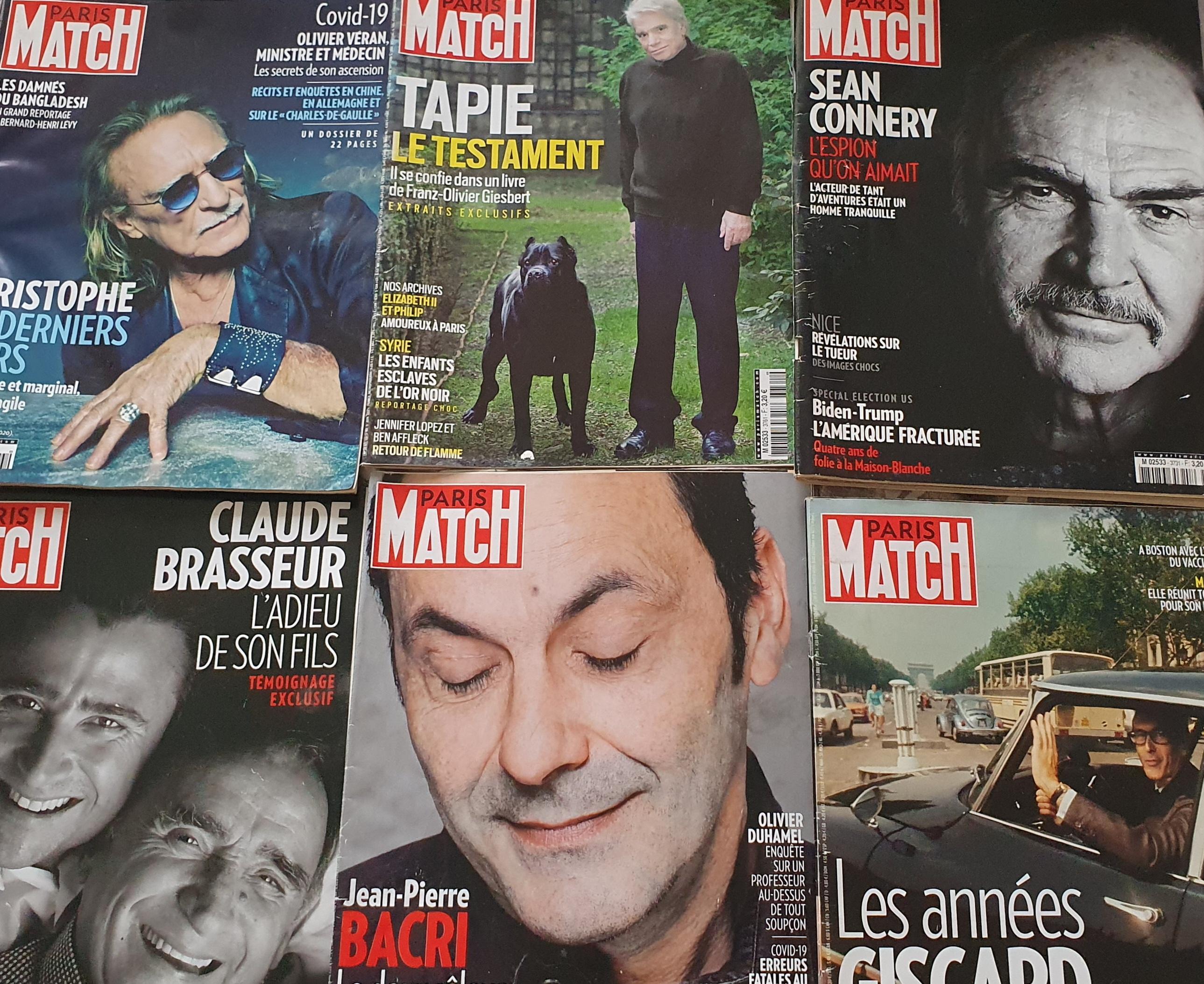 troc de troc magazines paris match ou autres magazines image 1