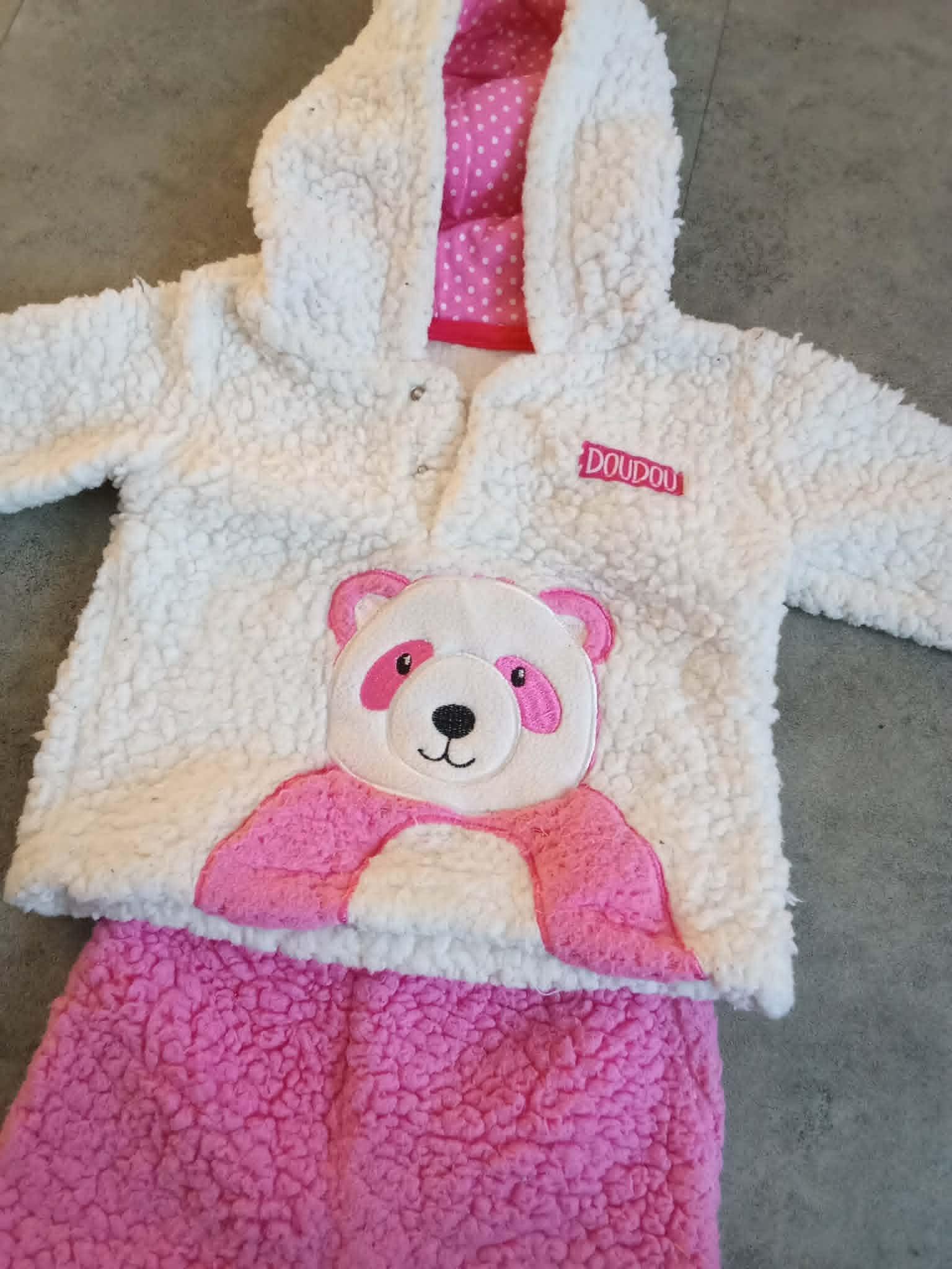 troc de troc ensemble 6 mois 100% polyester genre bouclette image 1