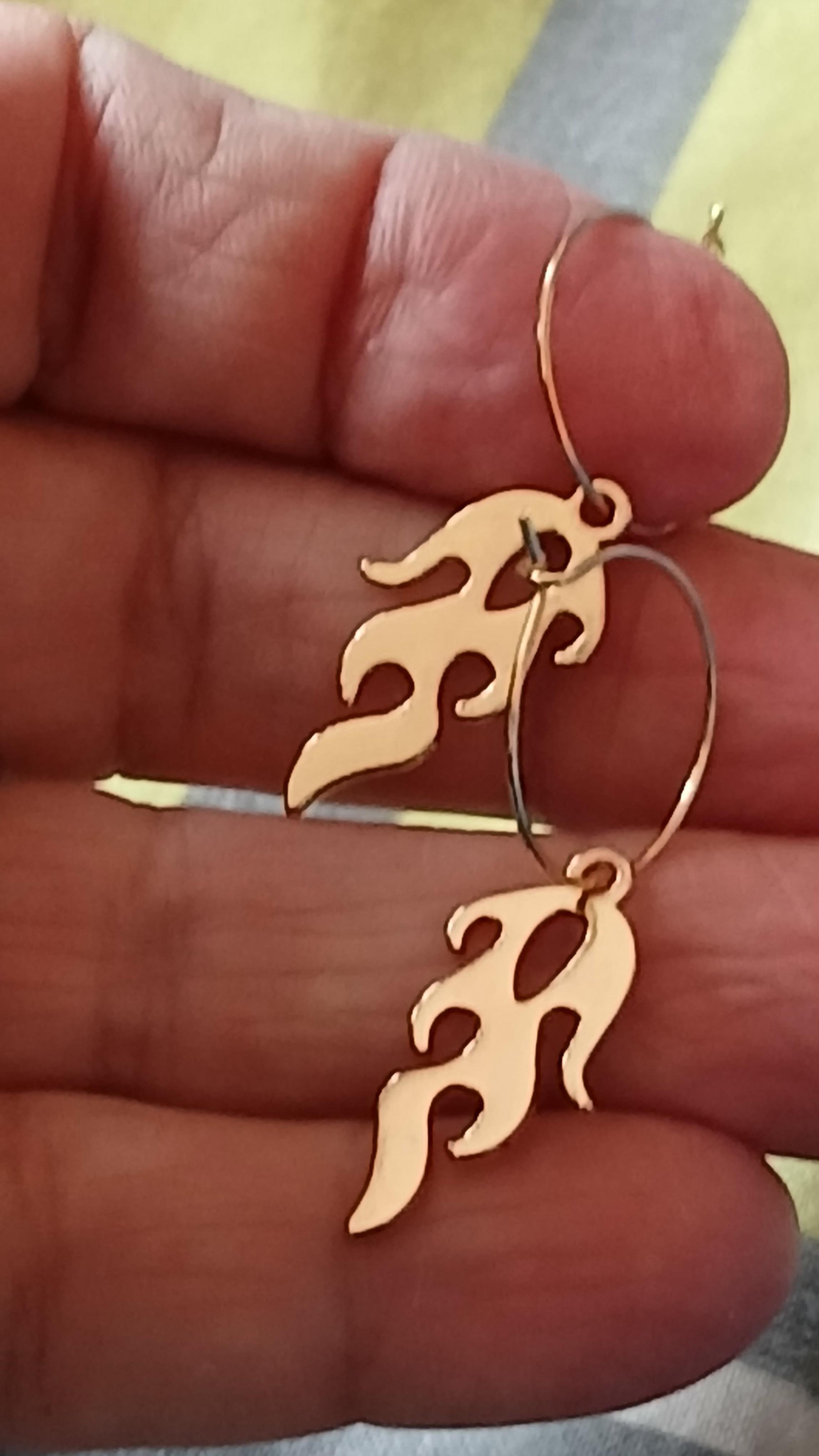 troc de troc une paire de boucle d oreille image 1