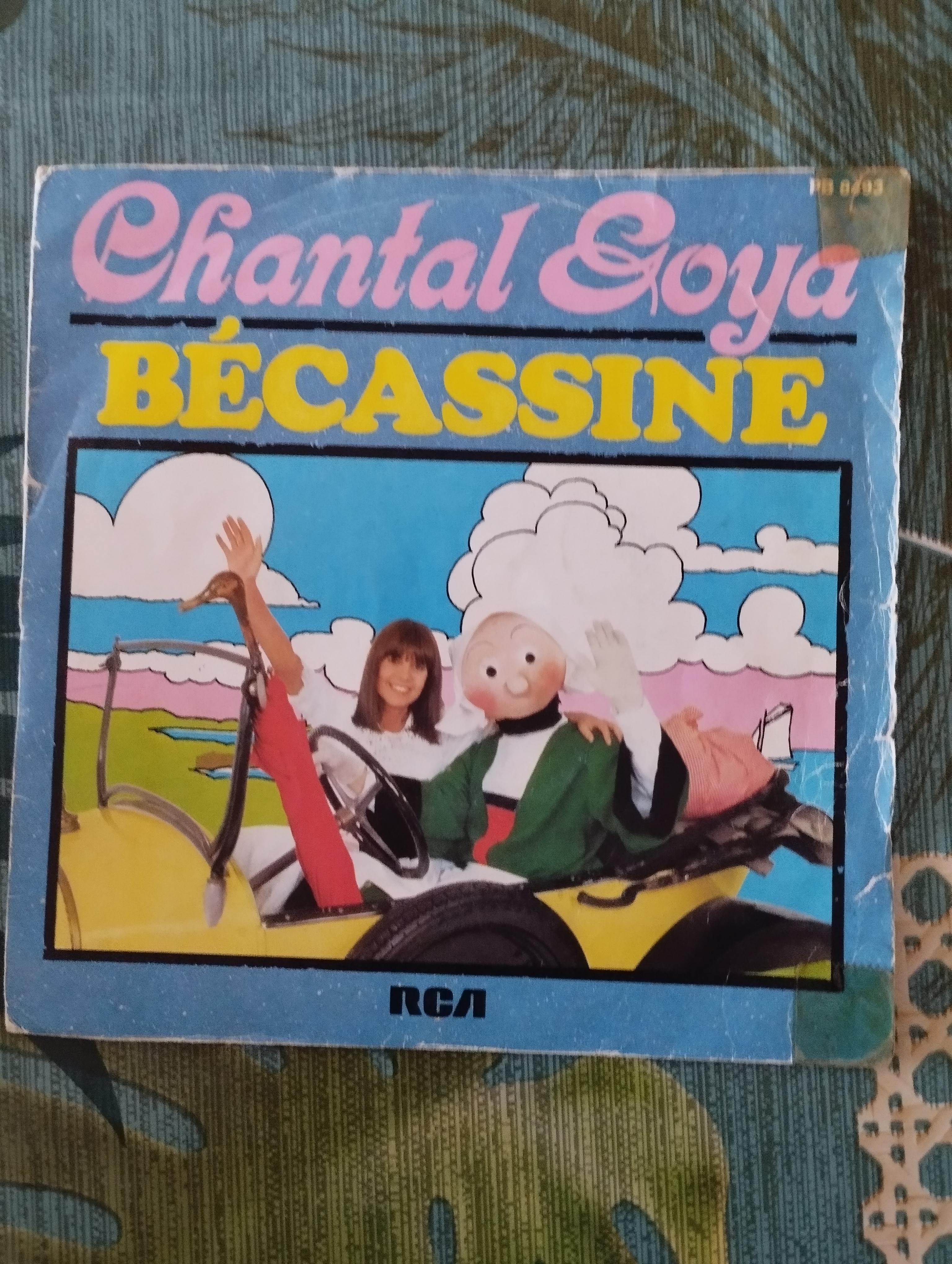 troc de troc disque vinyle 45t chantal goya - bécassine image 0