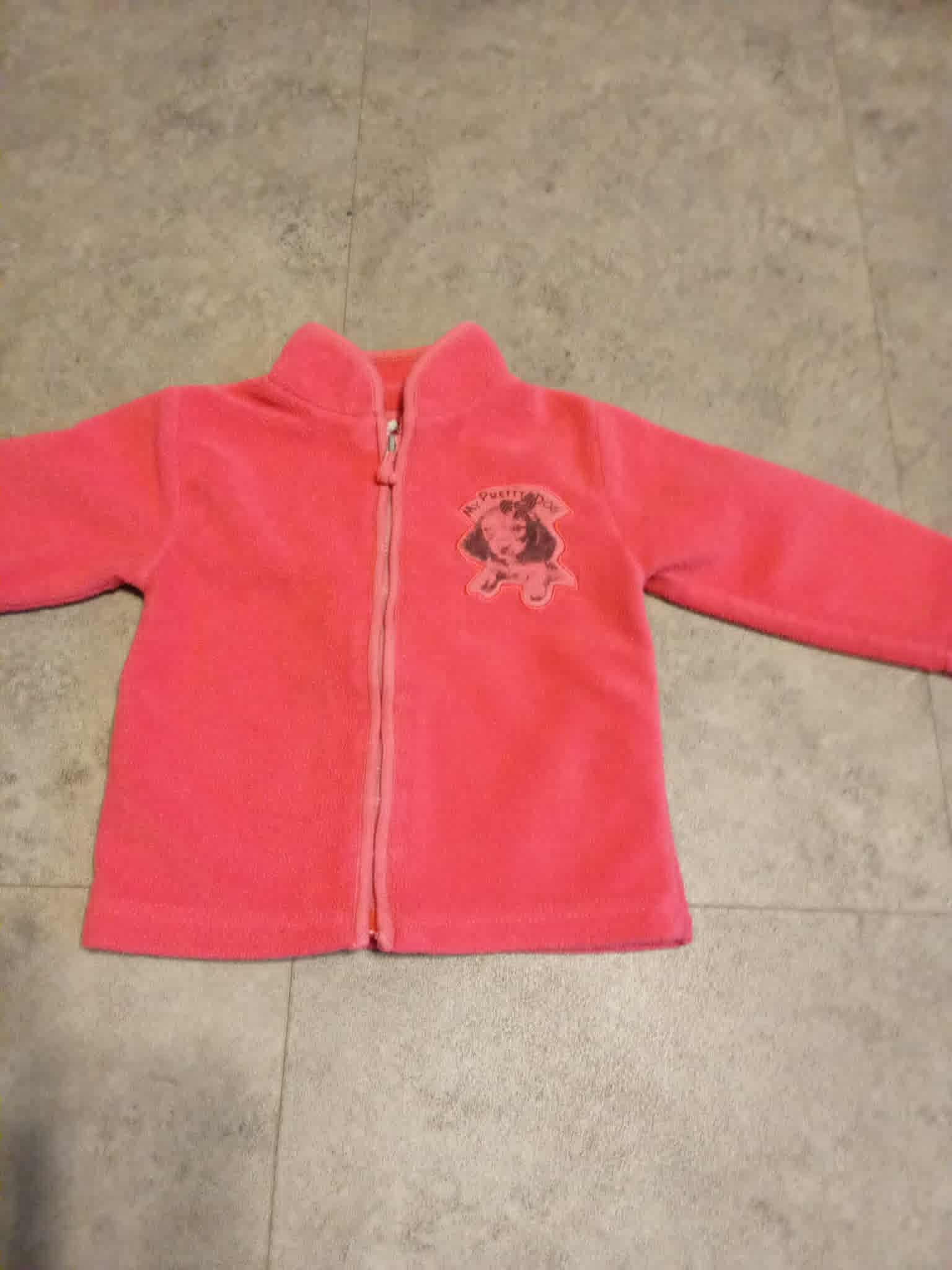 troc de troc veste    rose  9 mois  my pretty dog 100%polyester image 0