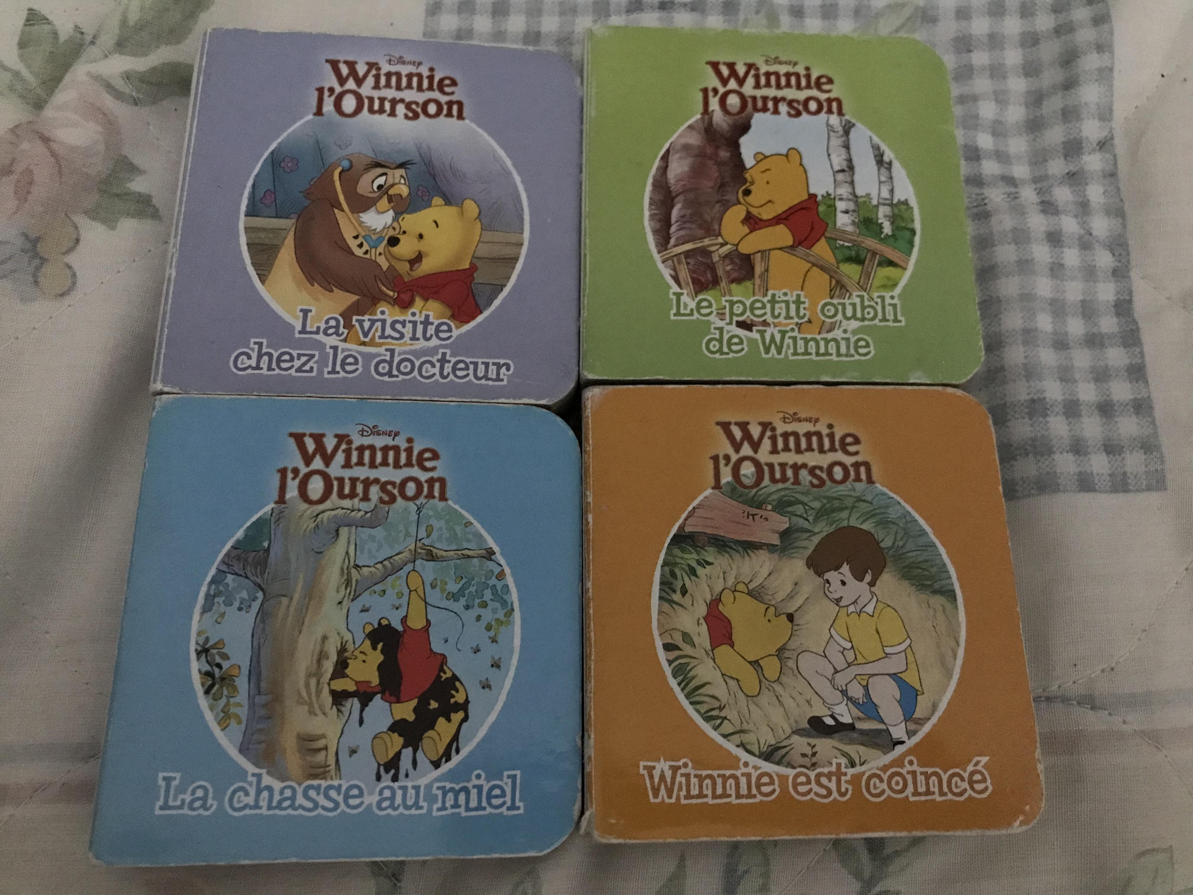 troc de troc 4 mini livres winnie l'ourson image 0