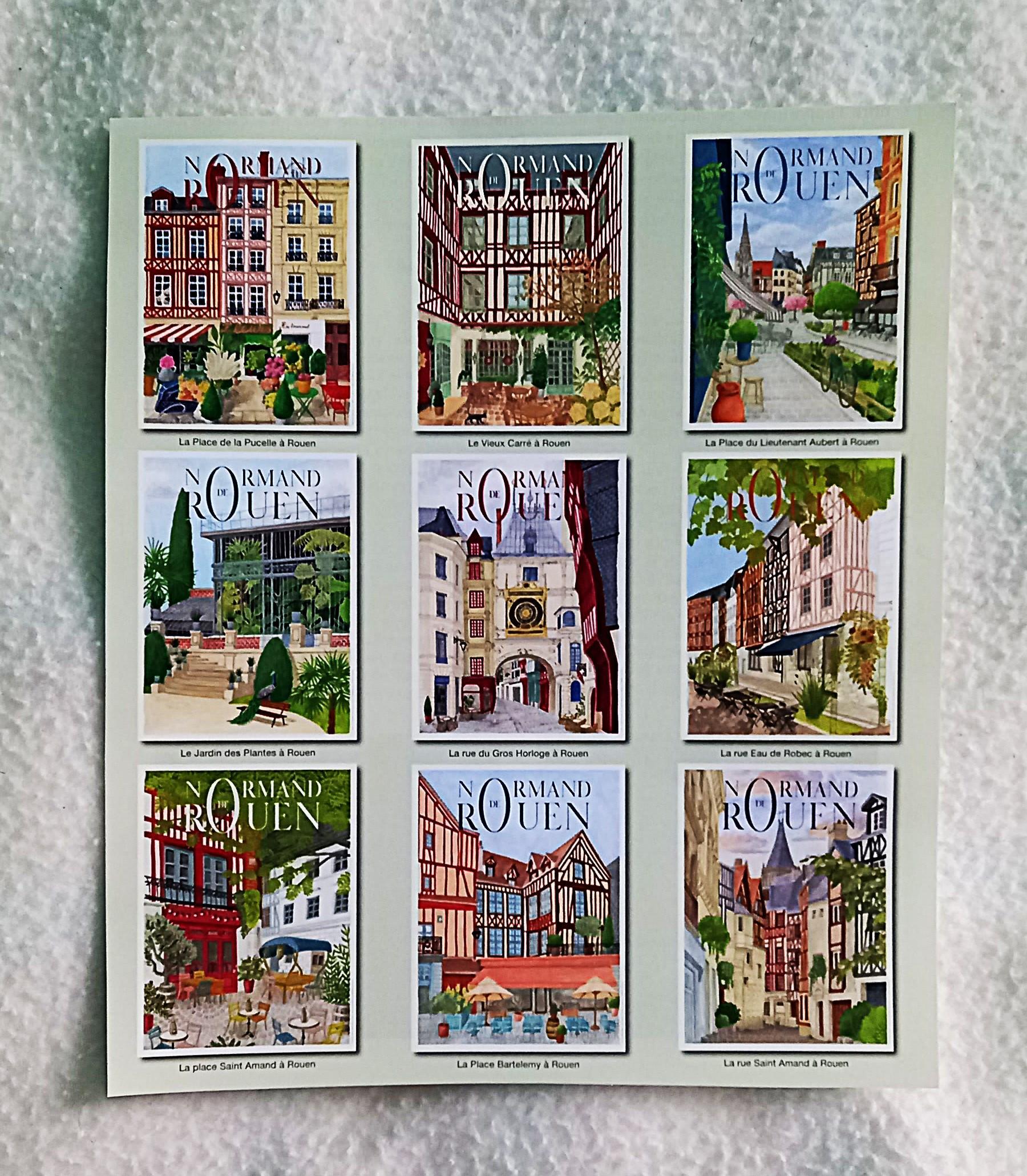 troc de troc affichette "affiches normand de rouen". image 0