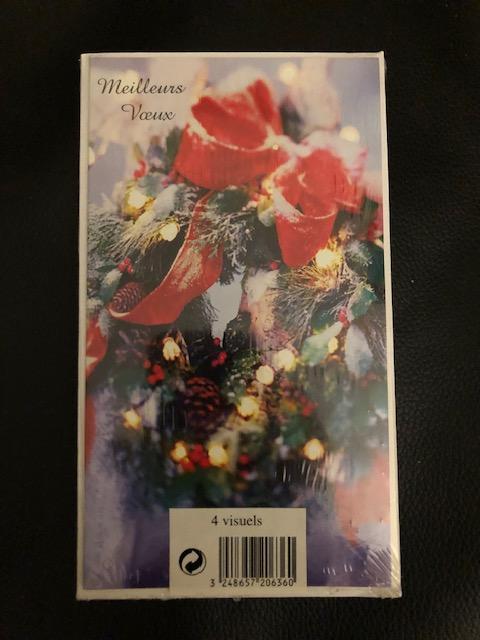 troc de troc 4 cartes de voeux (2 visuels) + enveloppes sous blister image 0