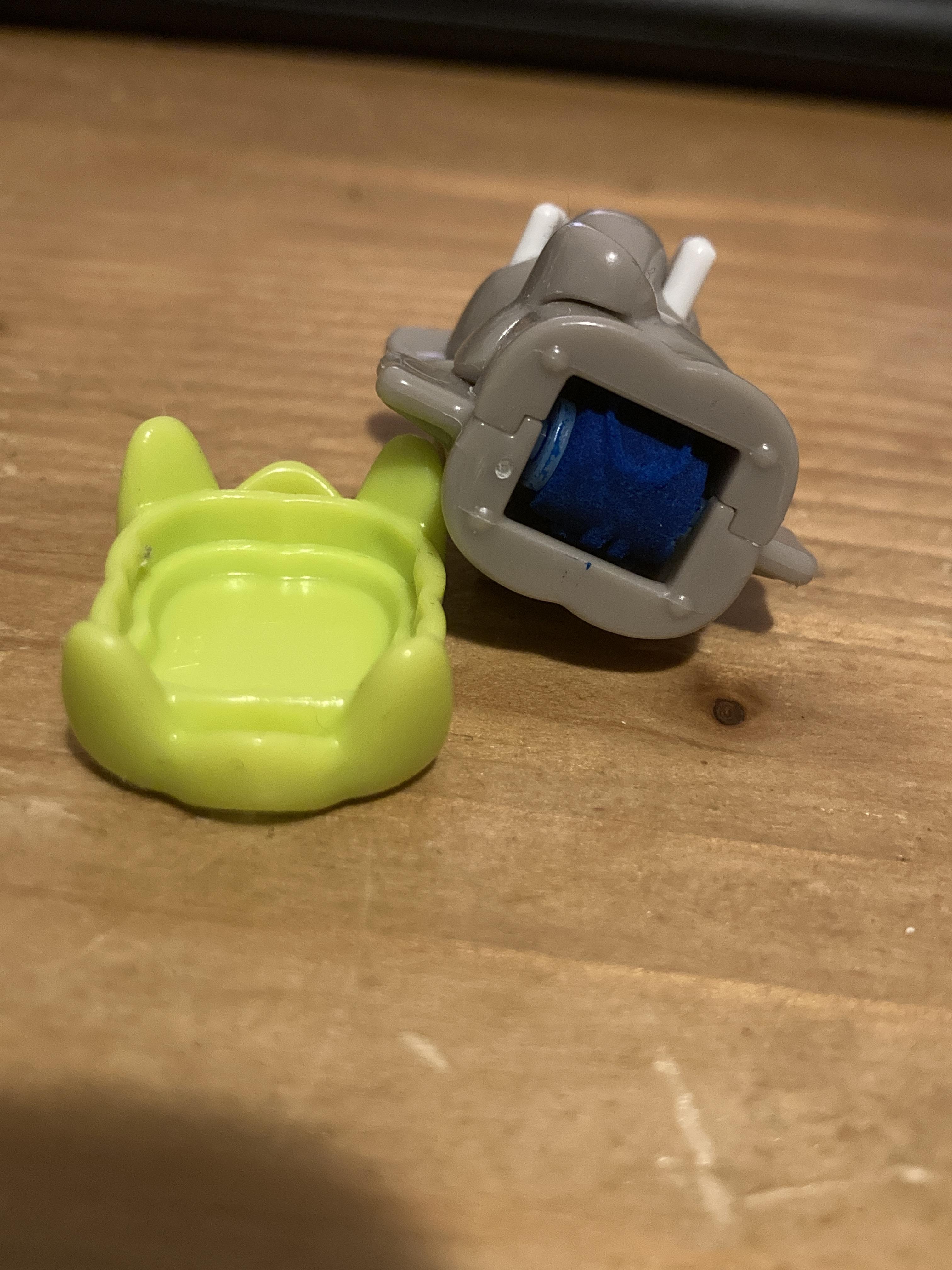 troc de troc réservé jouet kinder éléphant tampon encreur image 1