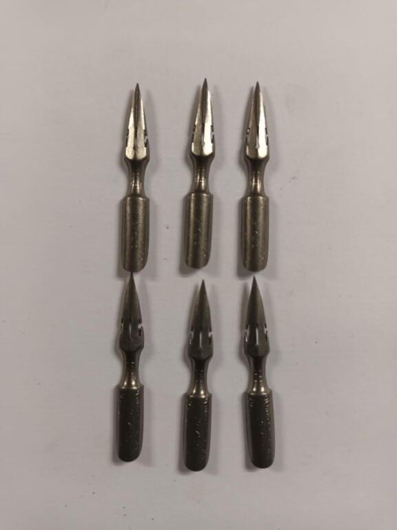 troc de troc lot 6 anciennes plumes ecriture (1) image 0